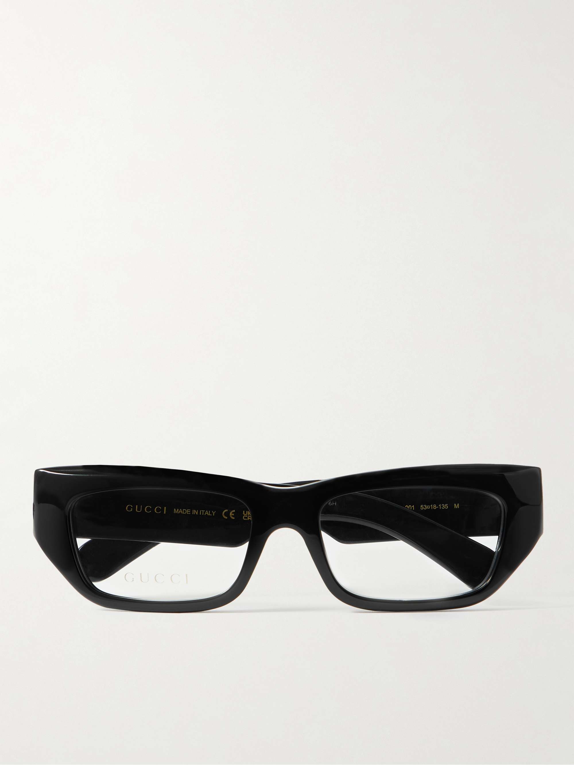 أسود نظارات طبية CD DiamondO S1l بإطار دائري من الأسيتات | DIOR EYEWEAR |  MR PORTER