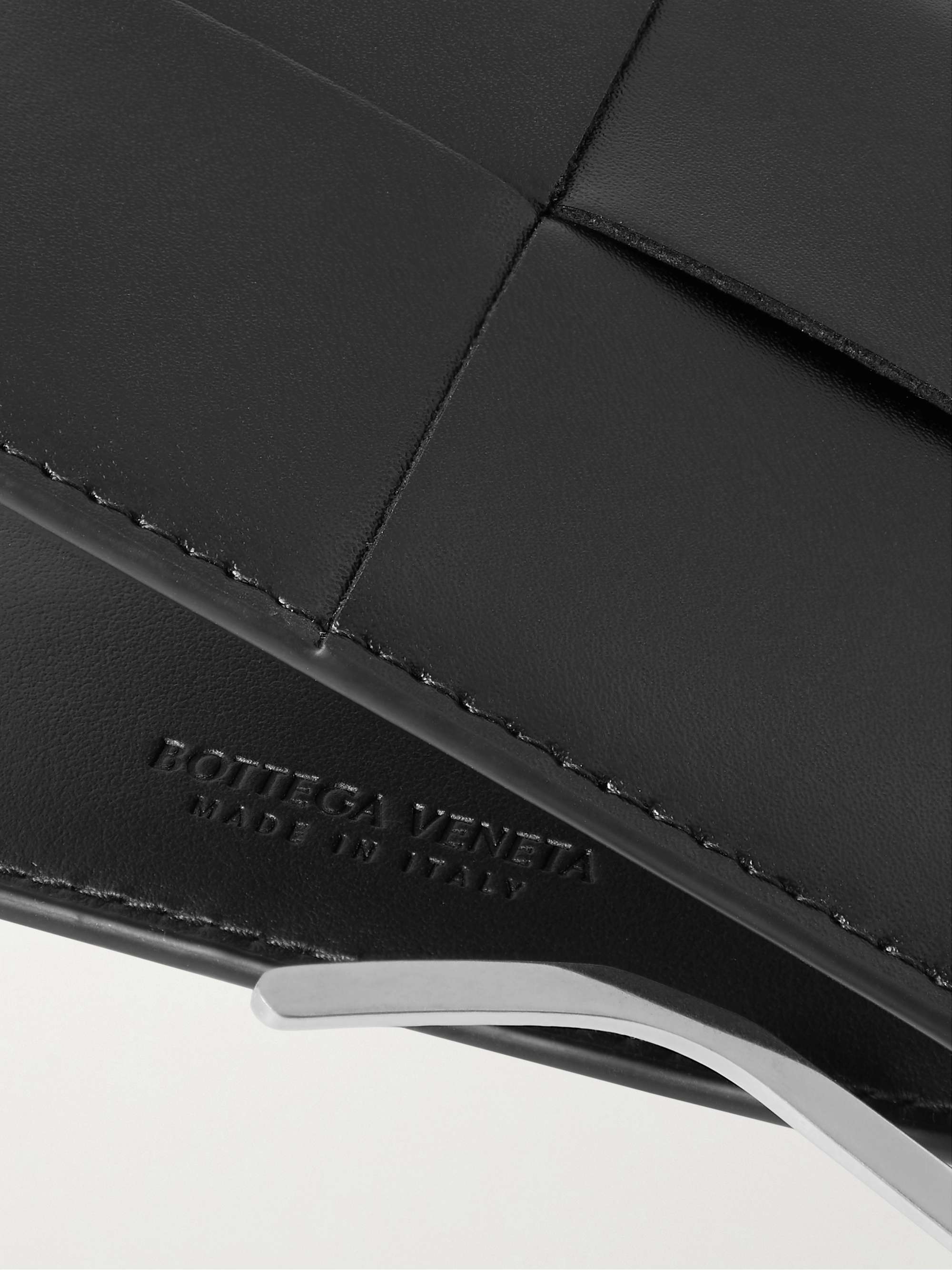 Bottega Veneta® Men's Intrecciato Bill Clip Wallet in Nero. Shop