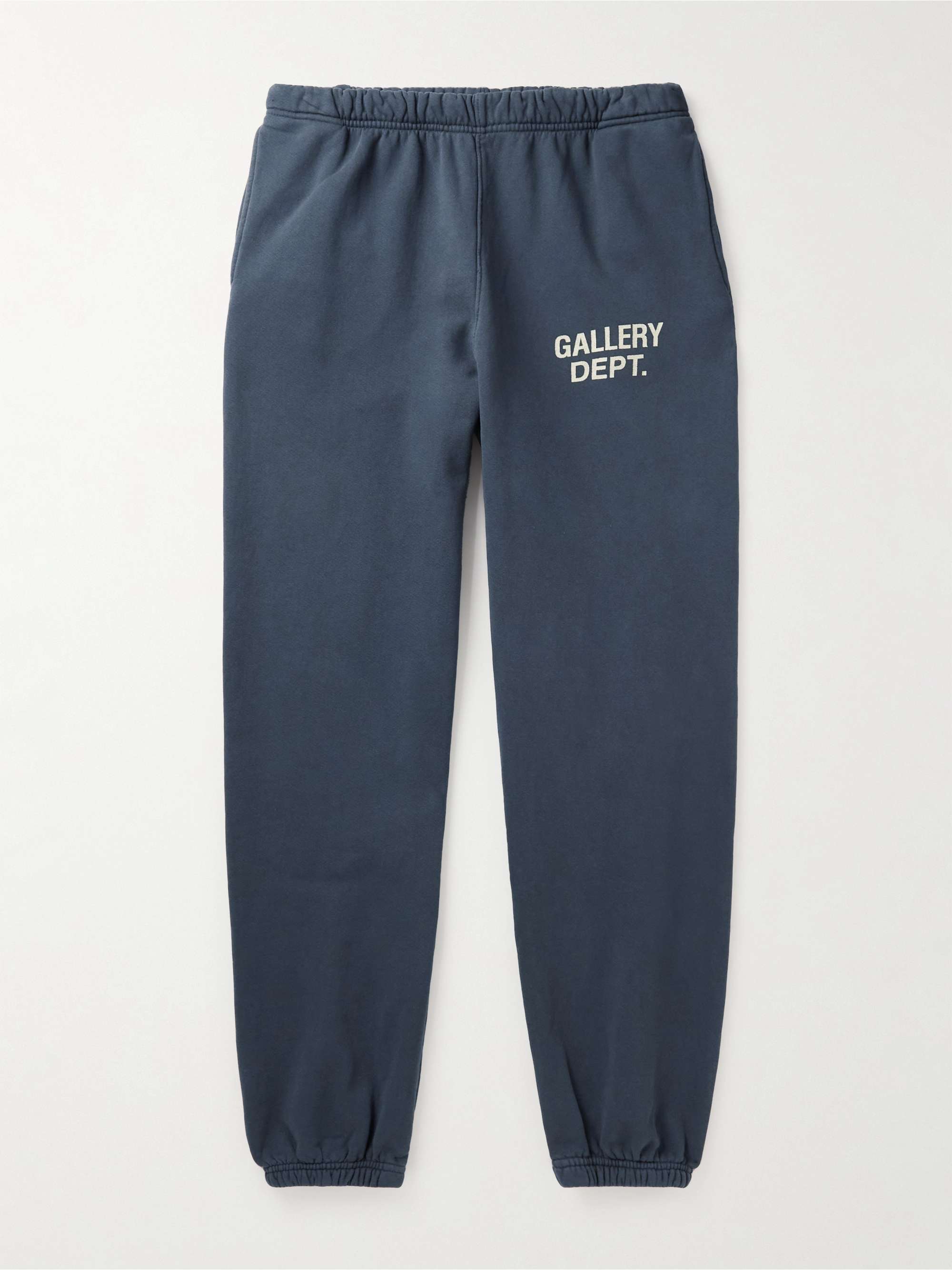 GALLERY DEPT. Tapered Logo-Print Cotton-Jersey Swetpants for Men | MR PORTER
