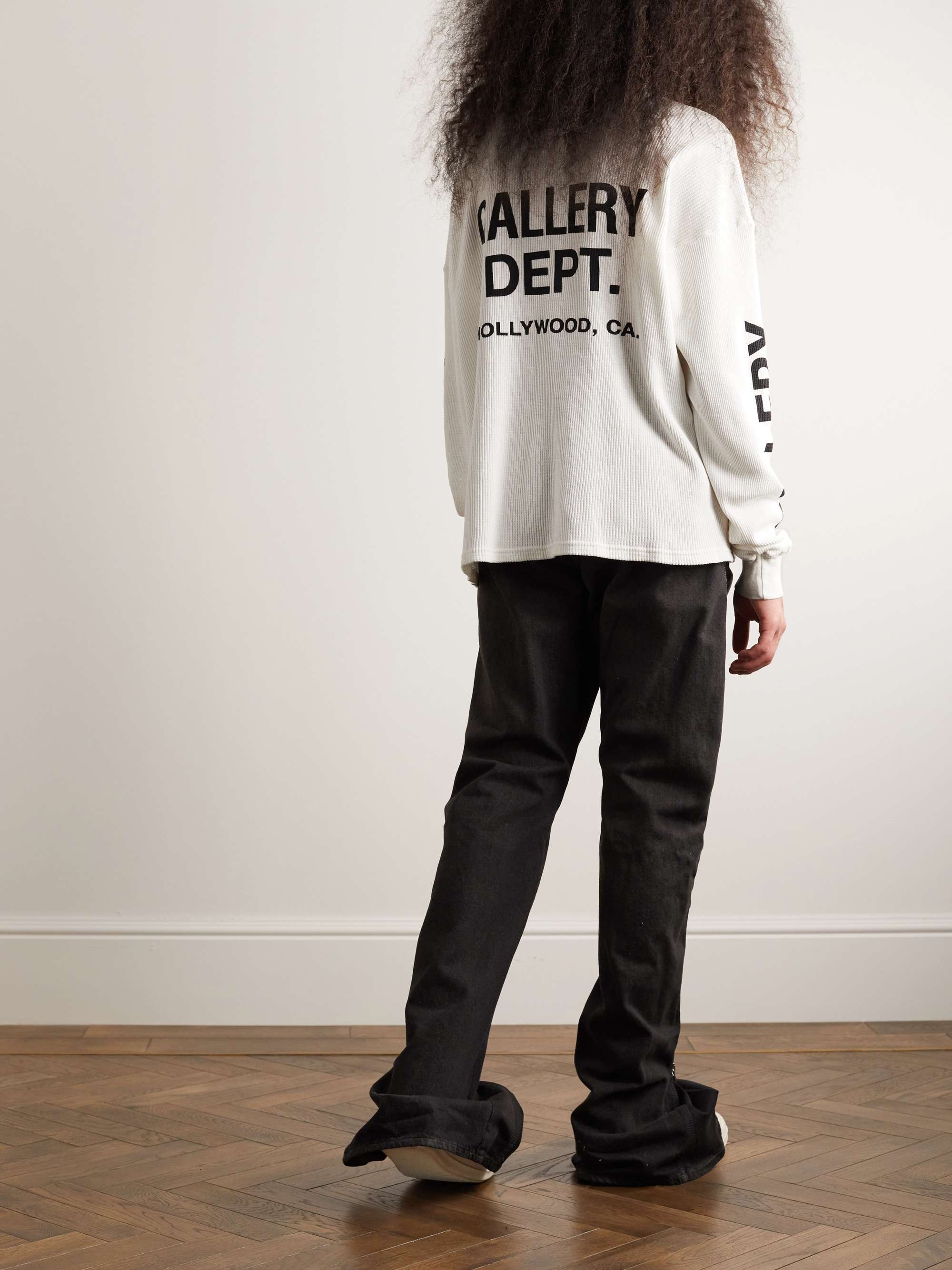 Felpa in jersey di cotone con logo stampato GALLERY DEPT. da uomo | MR  PORTER