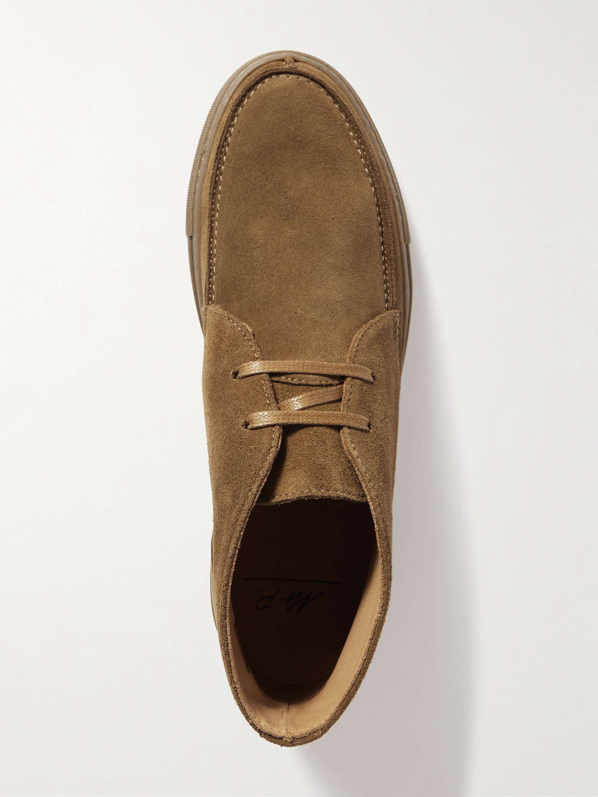 MR P. Larry Split-Toe Regenerated Suede by evolo® Chukka Boots for Men | MR  PORTER
