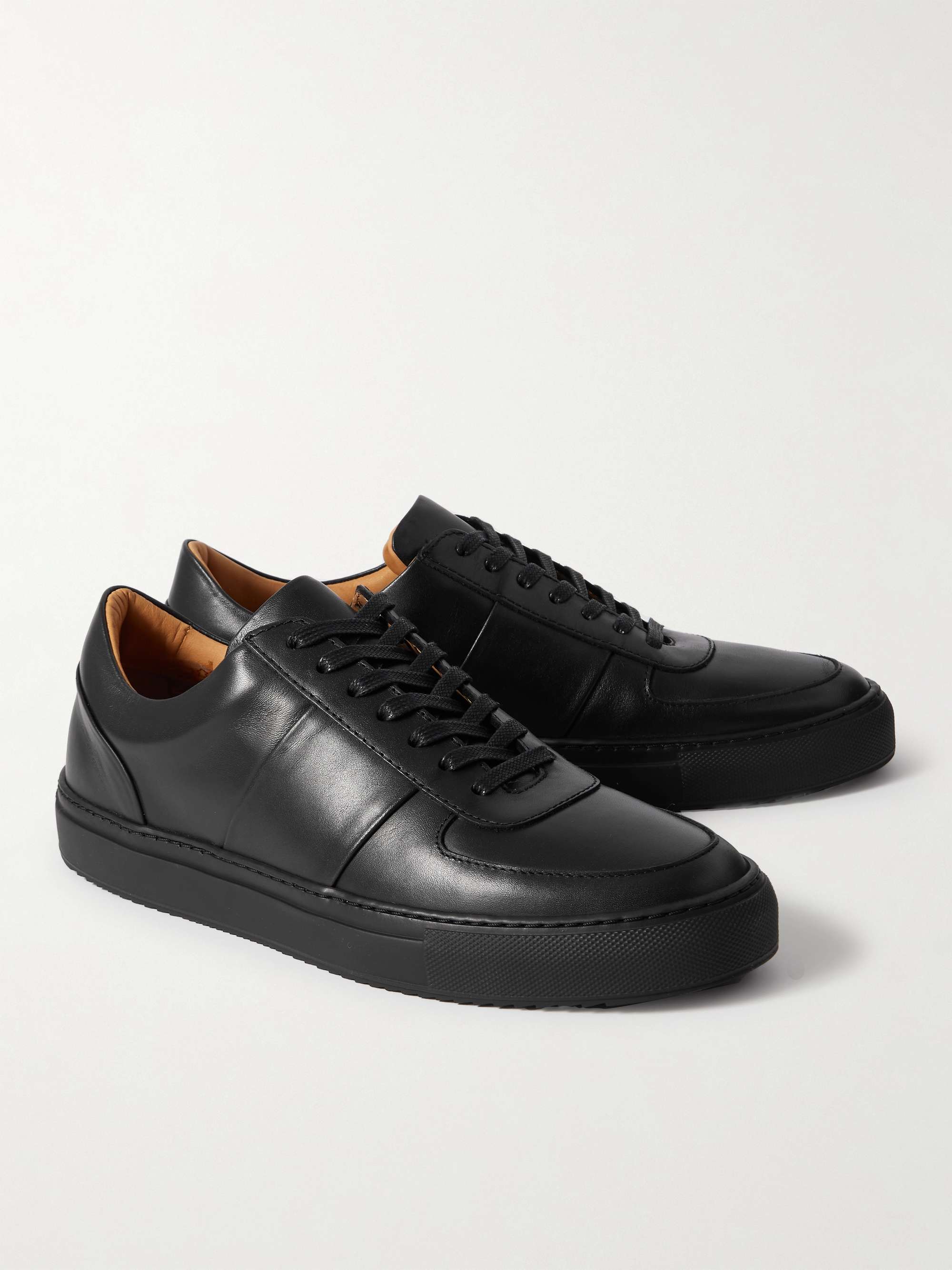 MR P. Larry Leather Sneakers for Men | MR PORTER