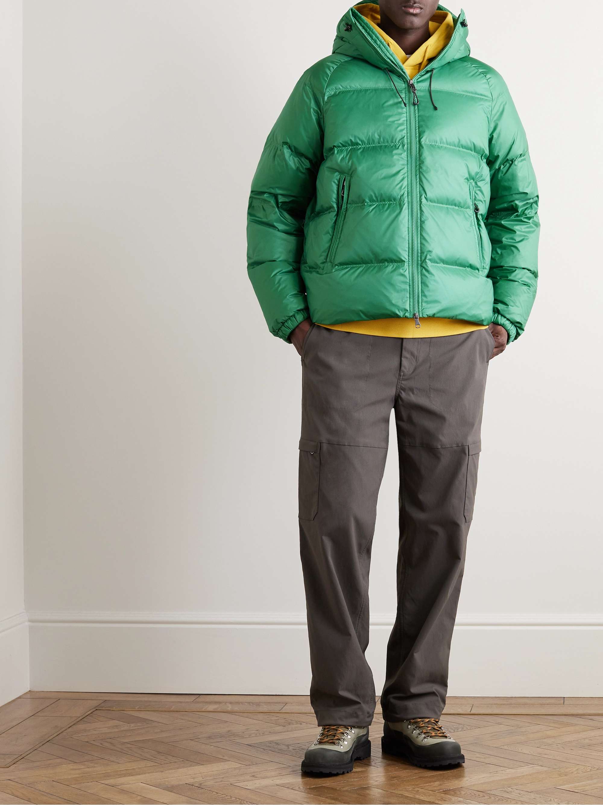 ARKET Rubin Quilted Recycled-Ripstop Hooded Jacket | MR PORTER
