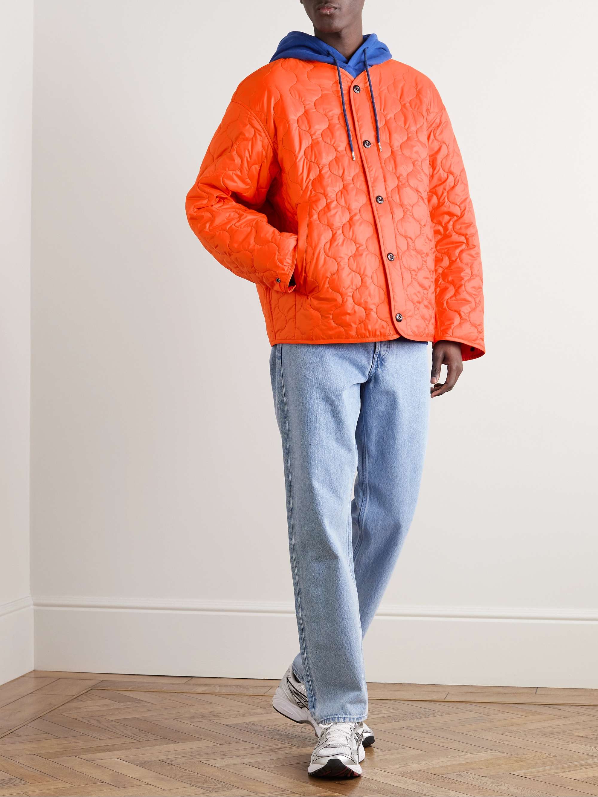 ARKET Agyl Quilted Recycled-Shell Jacket | MR PORTER