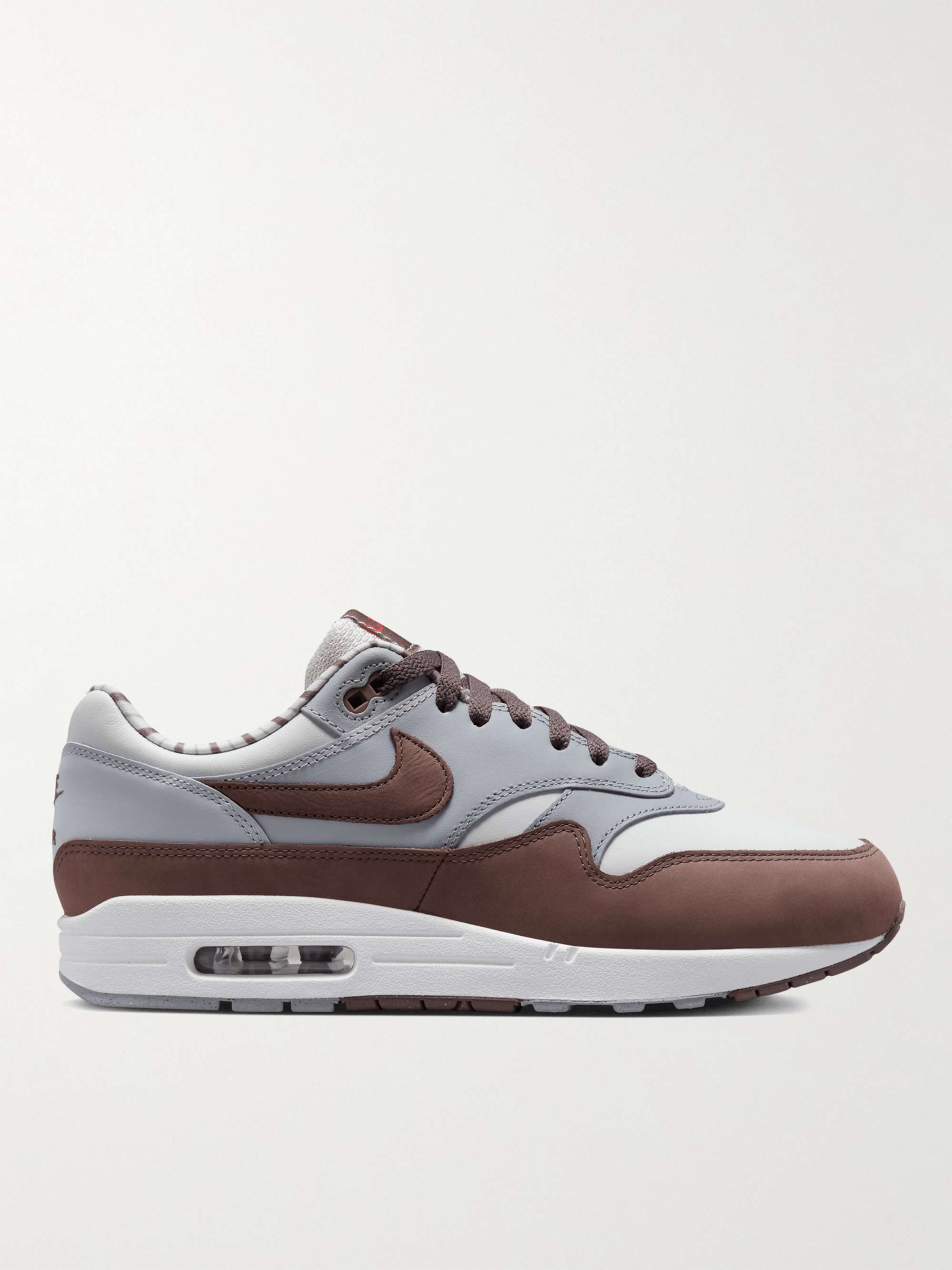NIKE Air Max 1 Leather Sneakers for Men | MR PORTER