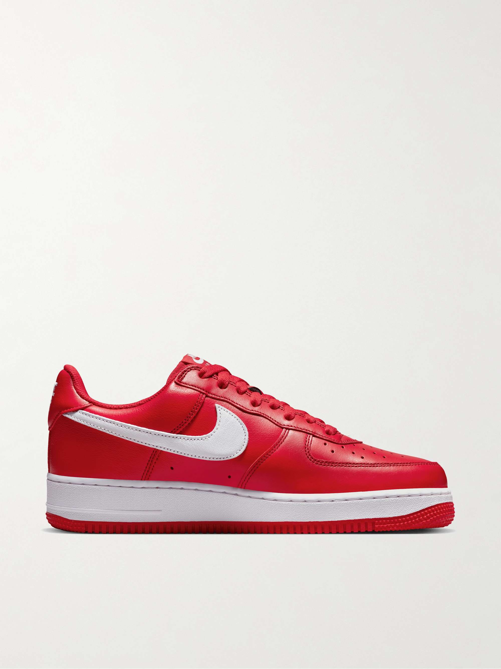 NIKE Air Force 1 Low Retro QS Leather Sneakers for Men | MR PORTER