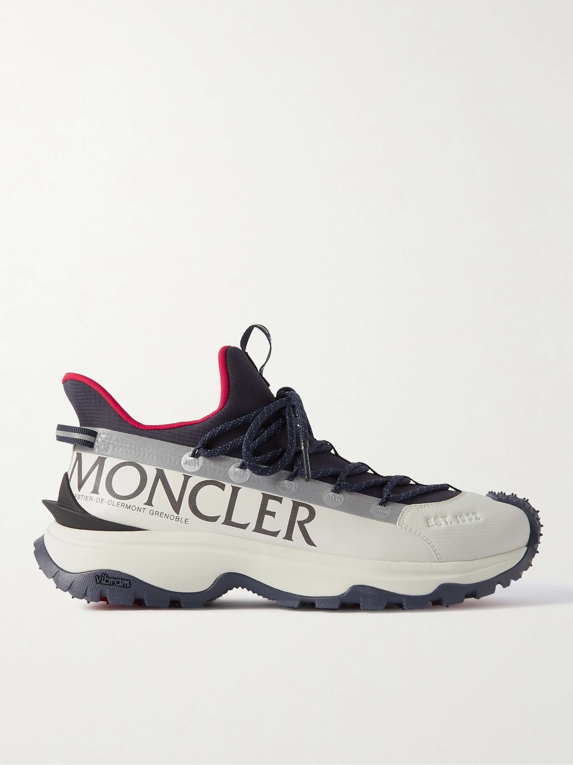 MONCLER Trailgrip Lite2 Logo-Print Ripstop and Rubber Sneakers for Men | MR  PORTER