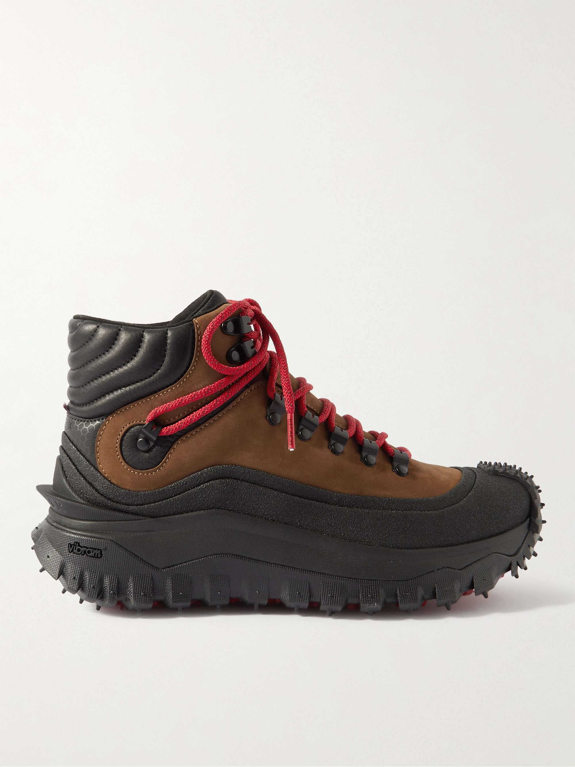MONCLER Trailgrip GTX Leather Hiking Boots for Men | MR PORTER