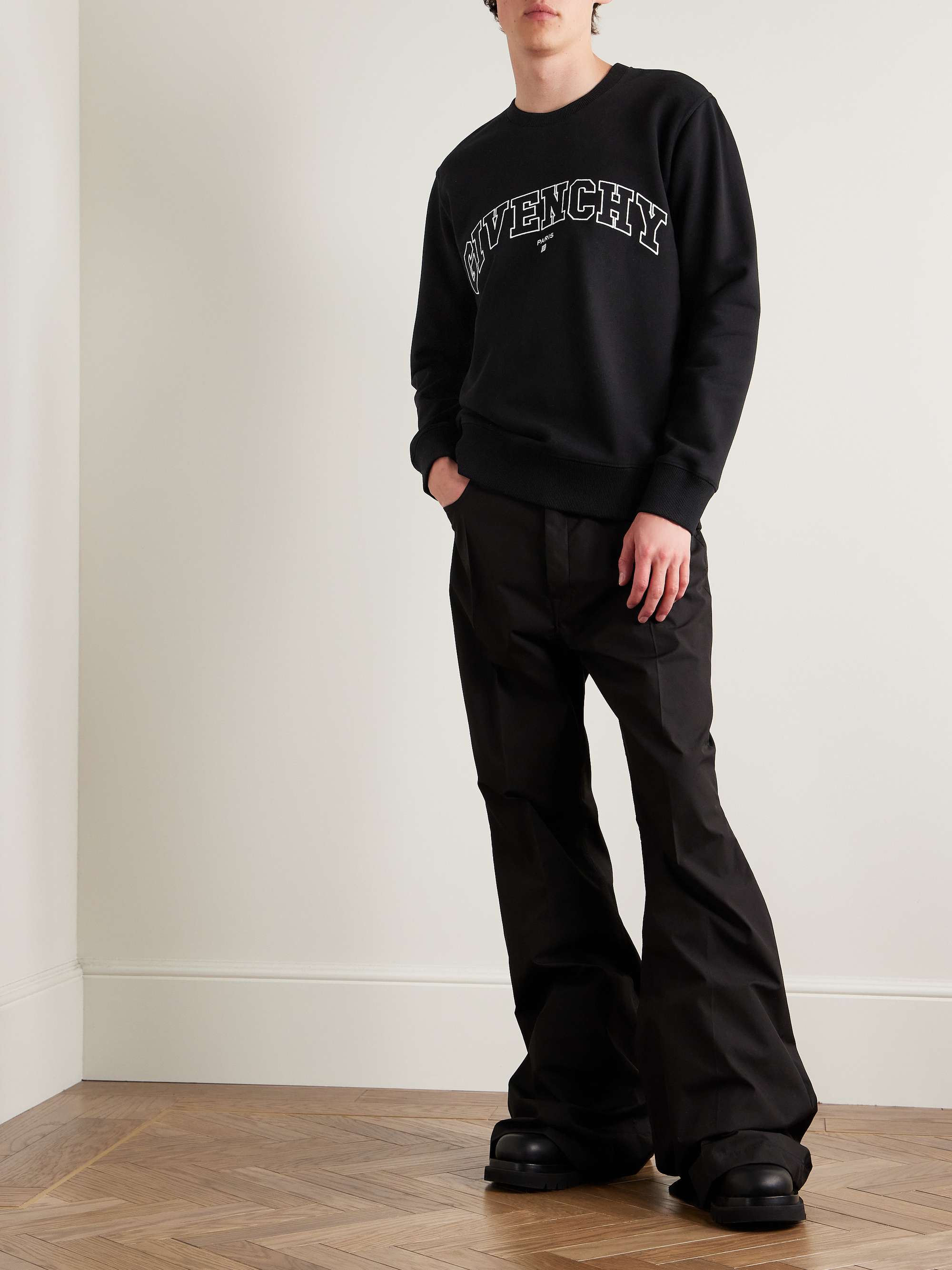 Sweatshirt aus Baumwoll-Jersey mit Logostickerei | MR PORTER
