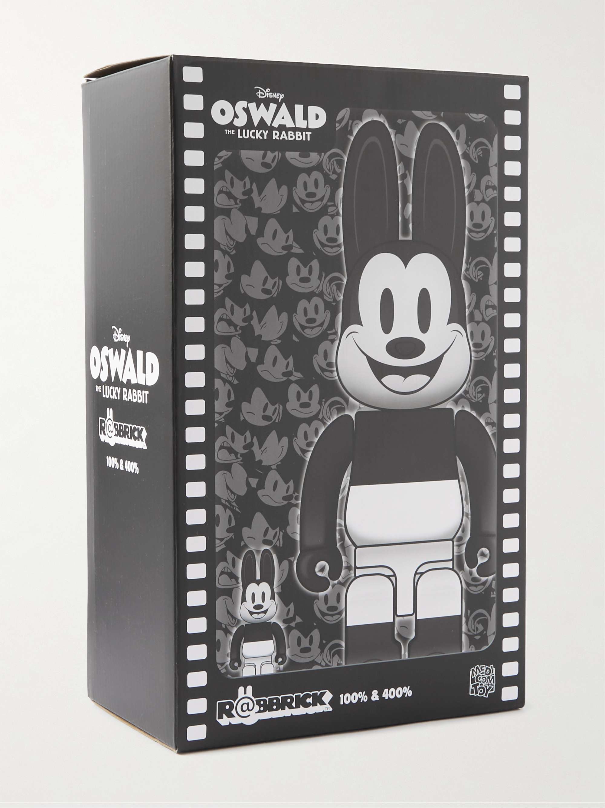 + Oswald the Lucky Rabbit 100% + 400% Printed PVC Figurine Set