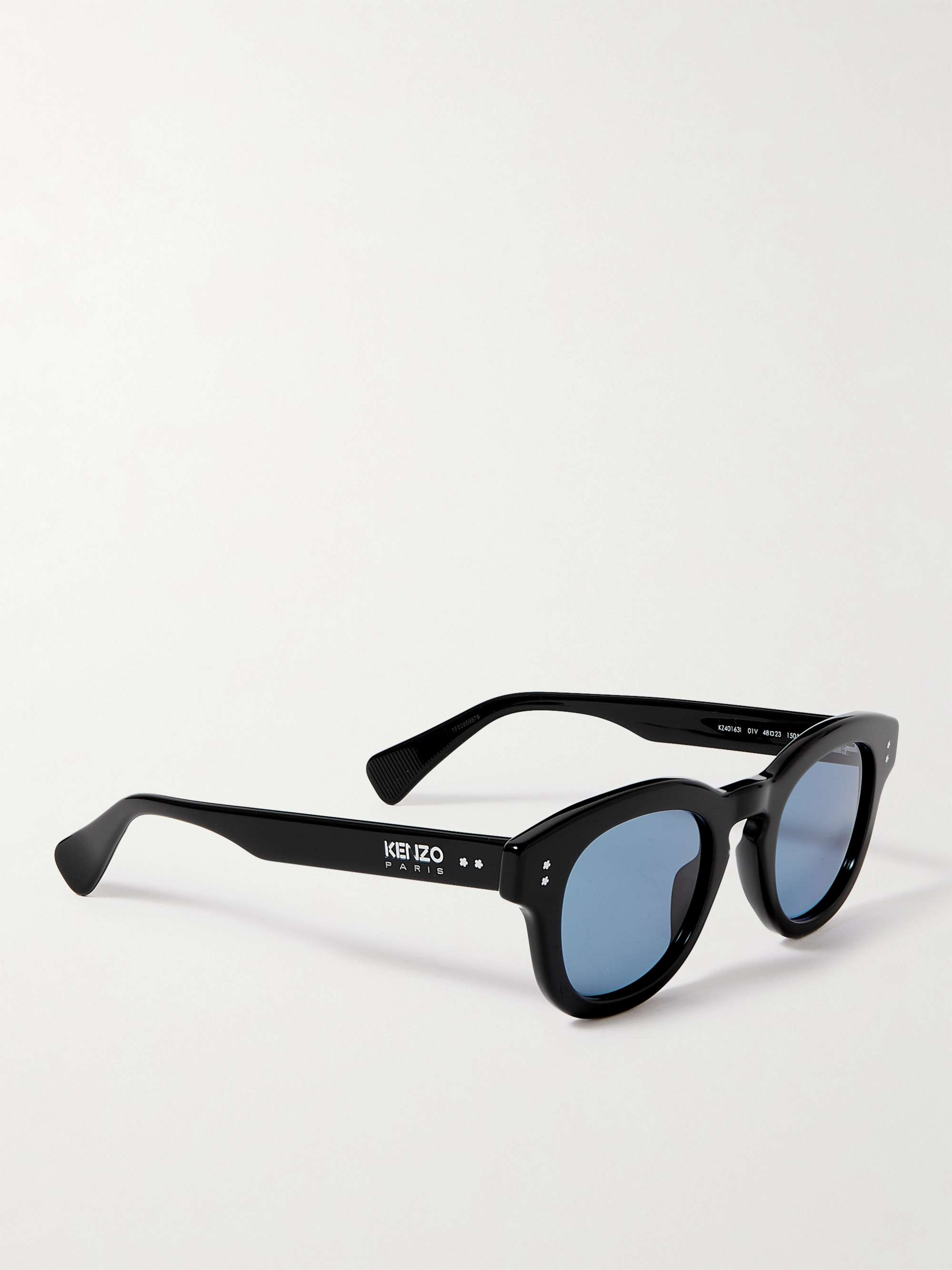 KENZO Boke Flower Round-Frame Acetate Sunglasses for Men | MR PORTER
