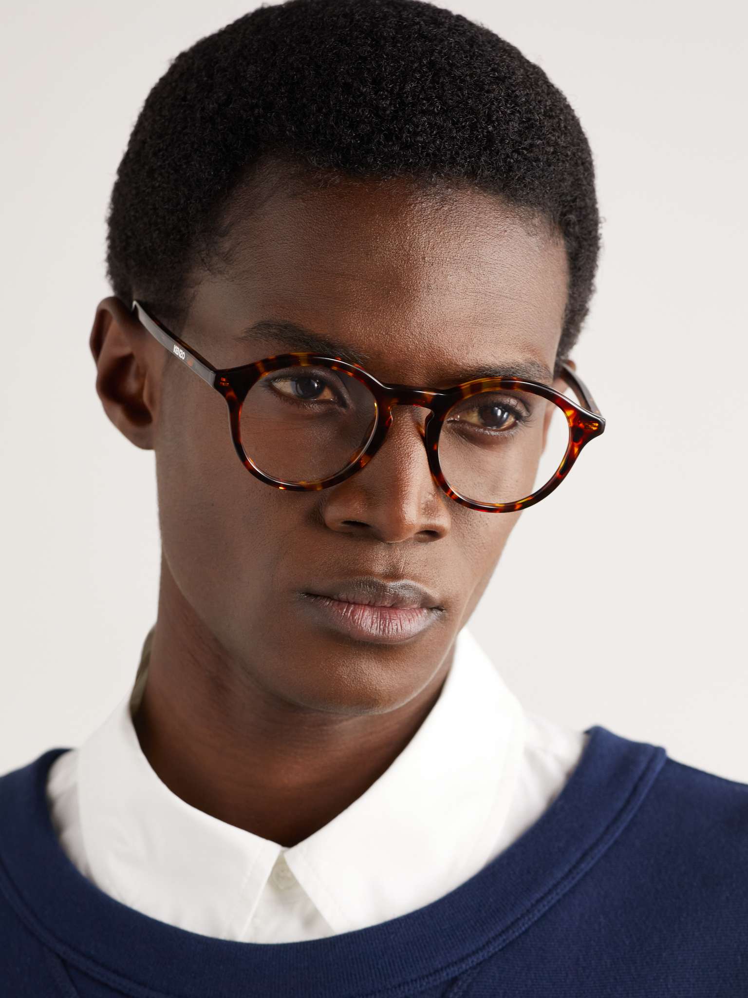 KENZO Round-Frame Tortoiseshell Acetate Optical Glasses for Men | MR PORTER