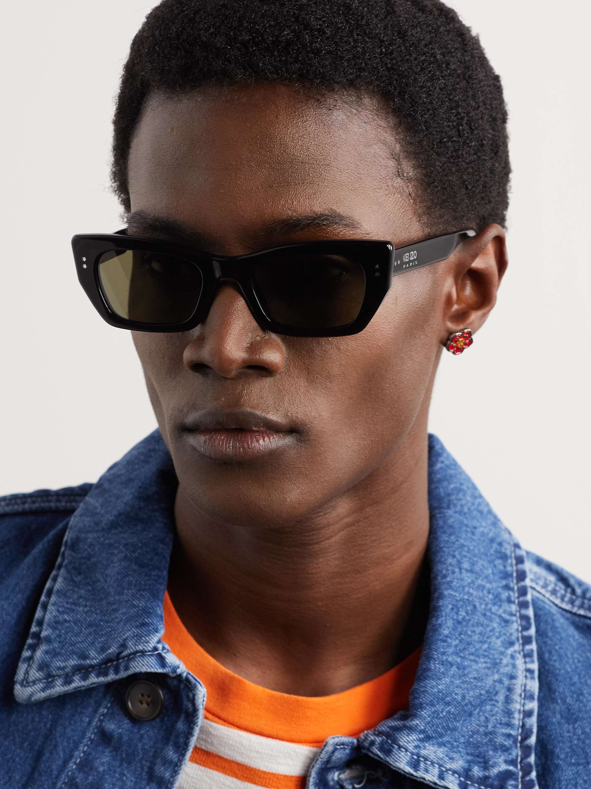 KENZO Boke Cat-Eye Acetate Sunglasses for Men | MR PORTER