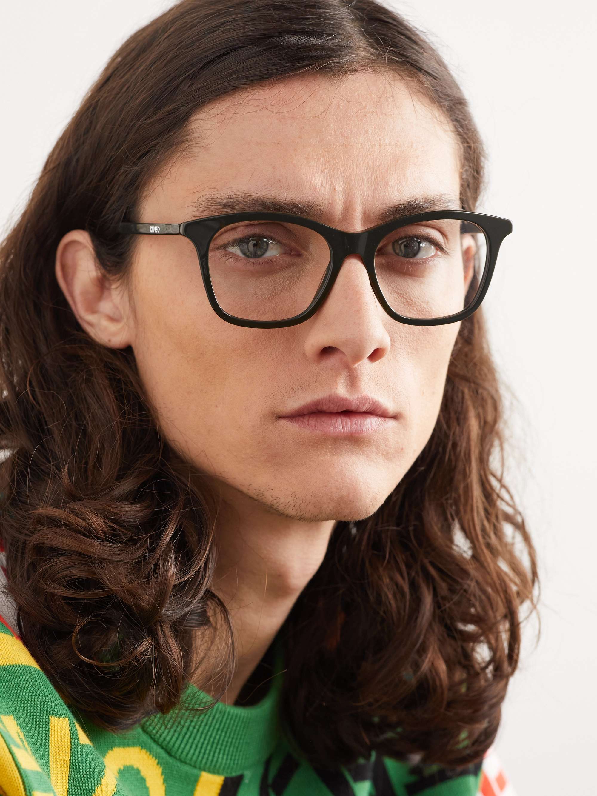 KENZO D-Frame Acetate Optical Glasses for Men | MR PORTER