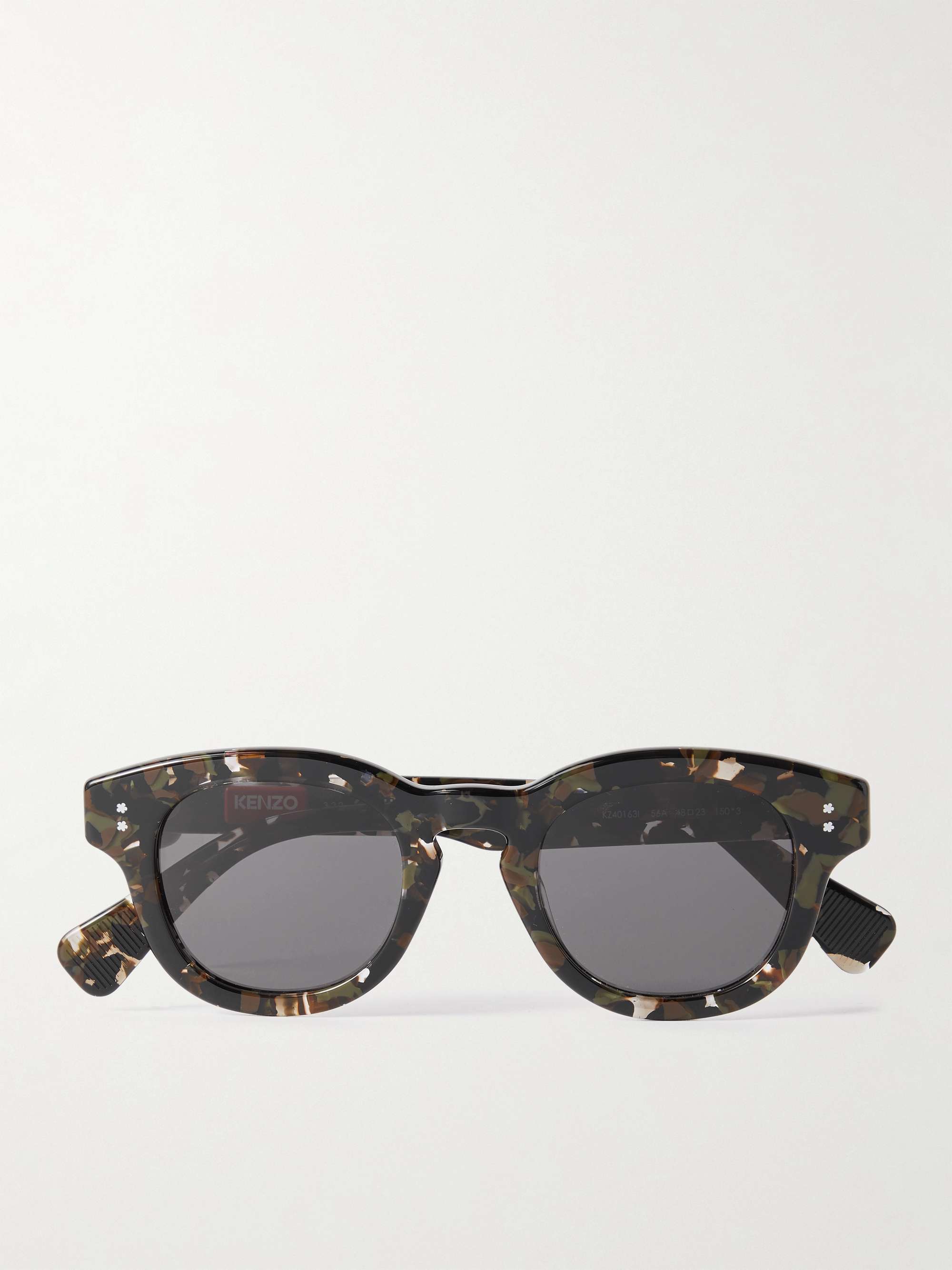 KENZO Round-Frame Tortoiseshell Acetate Sunglasses | MR PORTER