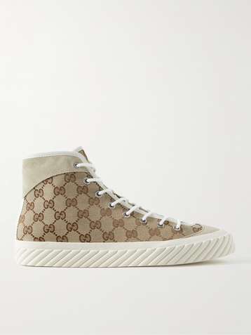 أحذية جلد السويد | Gucci | MR PORTER