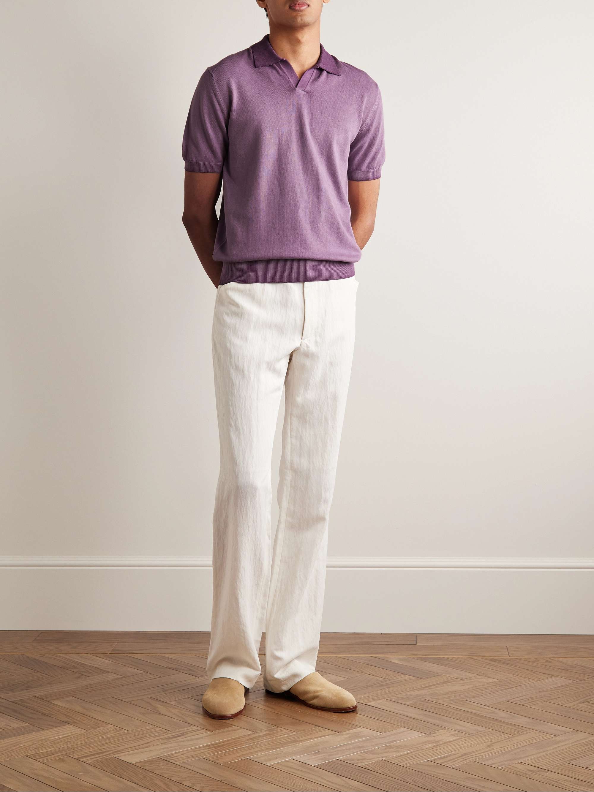 ALTEA Cotton Polo Shirt for Men | MR PORTER