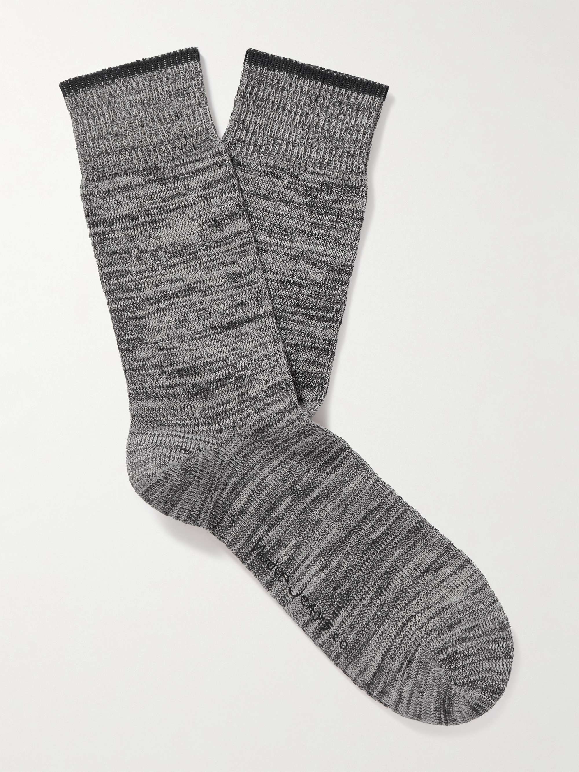 NUDIE JEANS Rasmusson Organic Cotton-Blend Socks for Men | MR PORTER