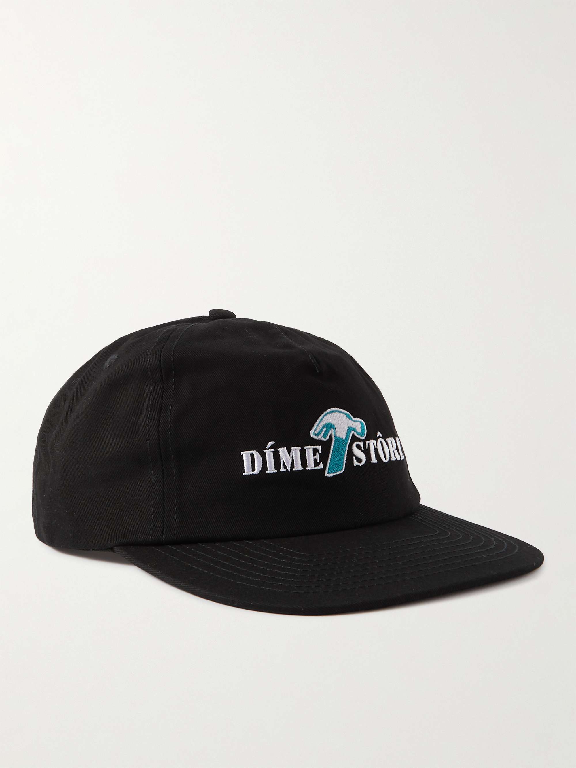 DIME Logo-Embroidered Cotton-Twill Baseball Cap for Men | MR PORTER