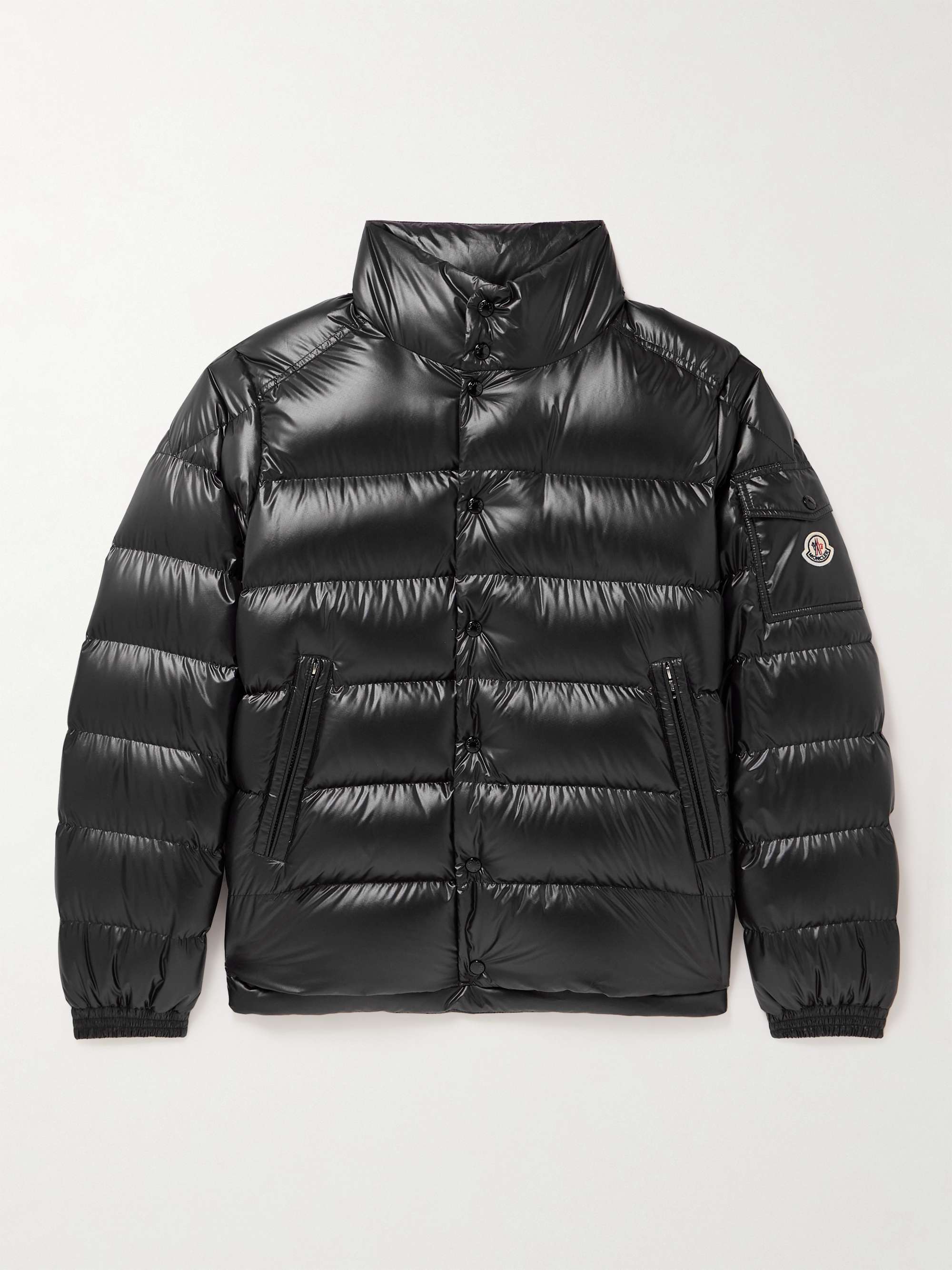 Lule Logo-Appliquéd Quilted Shell Down Jacket