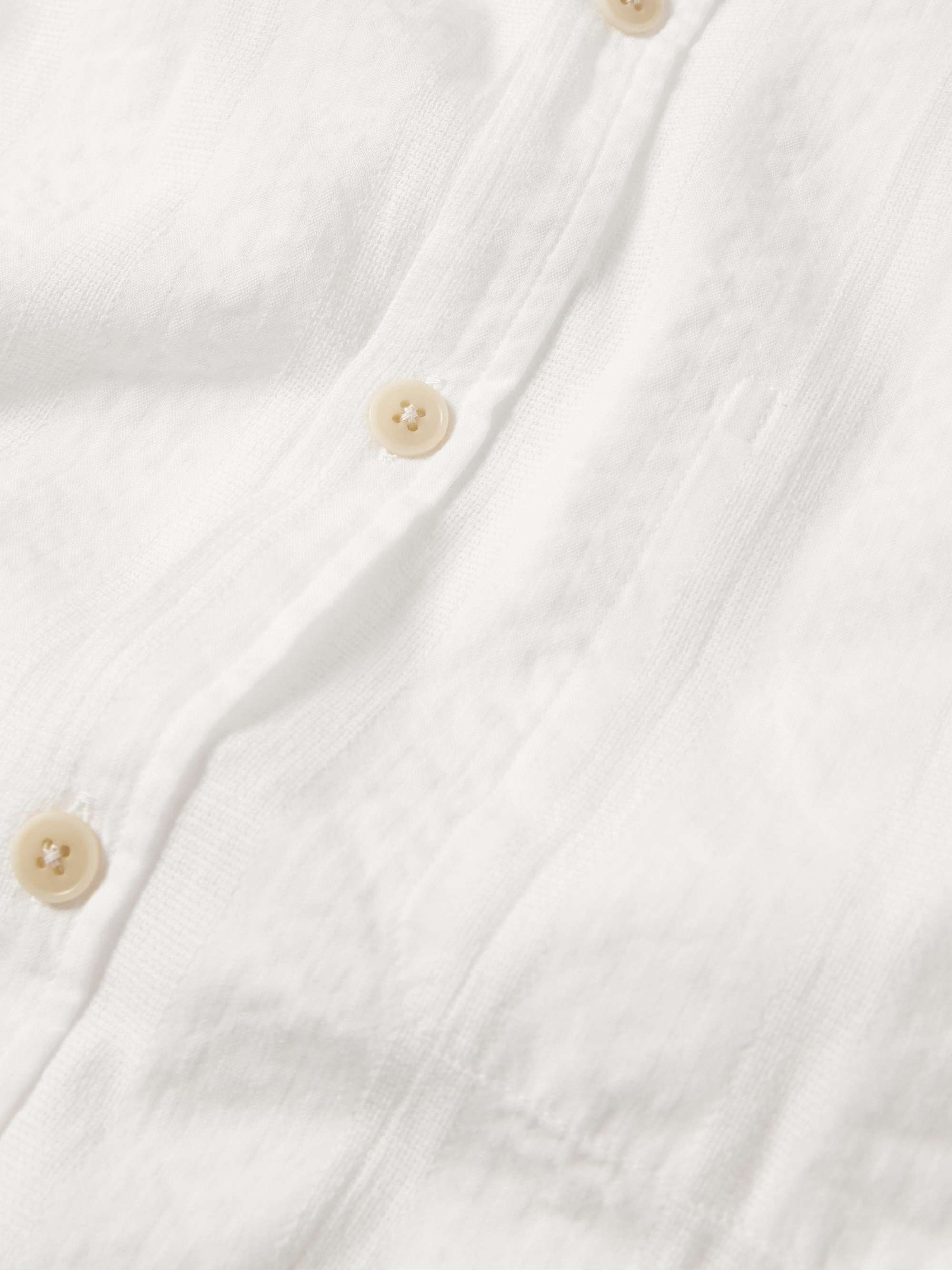 OLIVER SPENCER New York Striped Organic Cotton Shirt for Men | MR PORTER