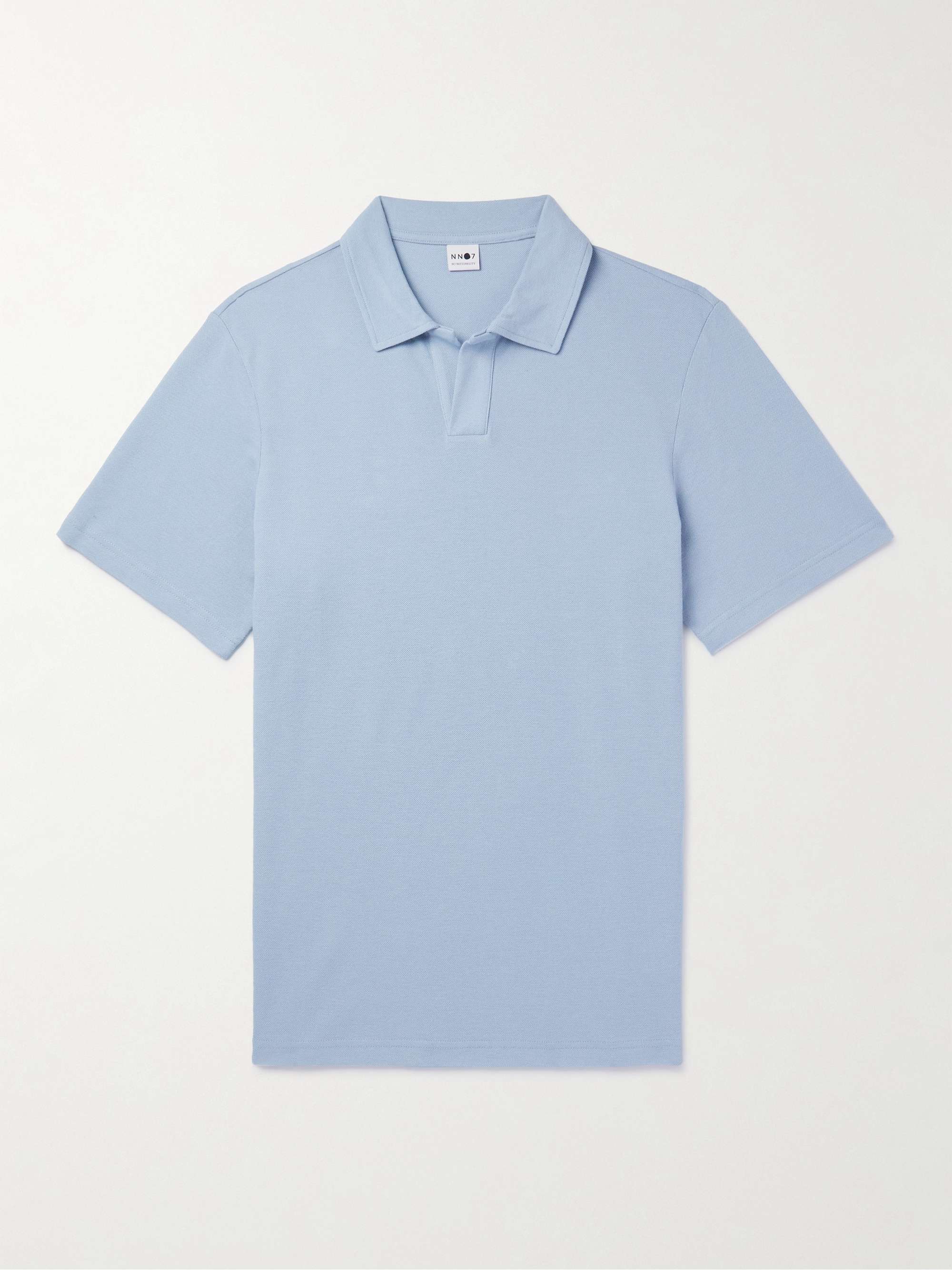 NN07 Ross Cotton and Modal-Blend Polo Shirt for Men | MR PORTER