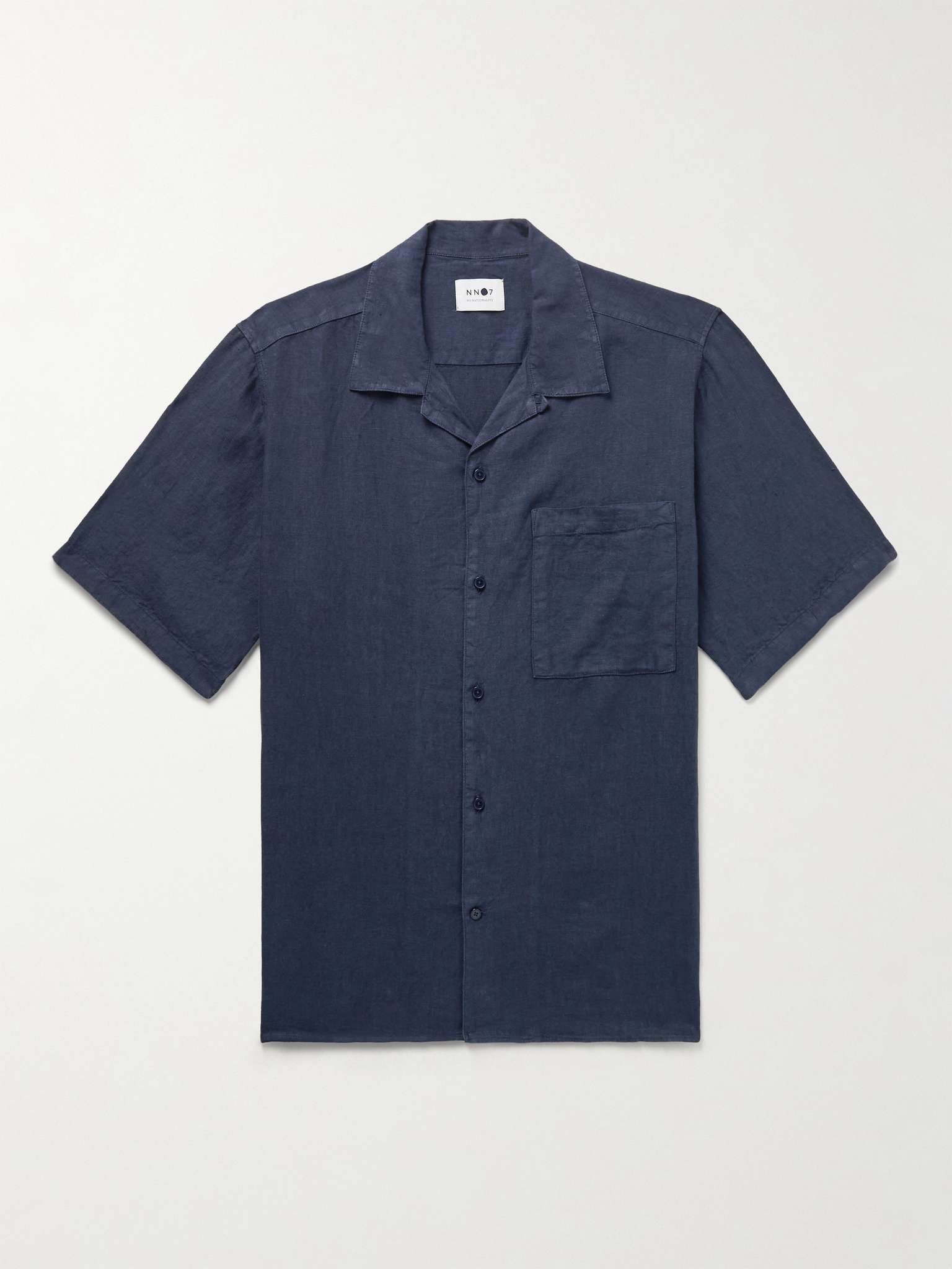 NN07 Julio 5706 Convertible-Collar Linen Shirt for Men | MR PORTER
