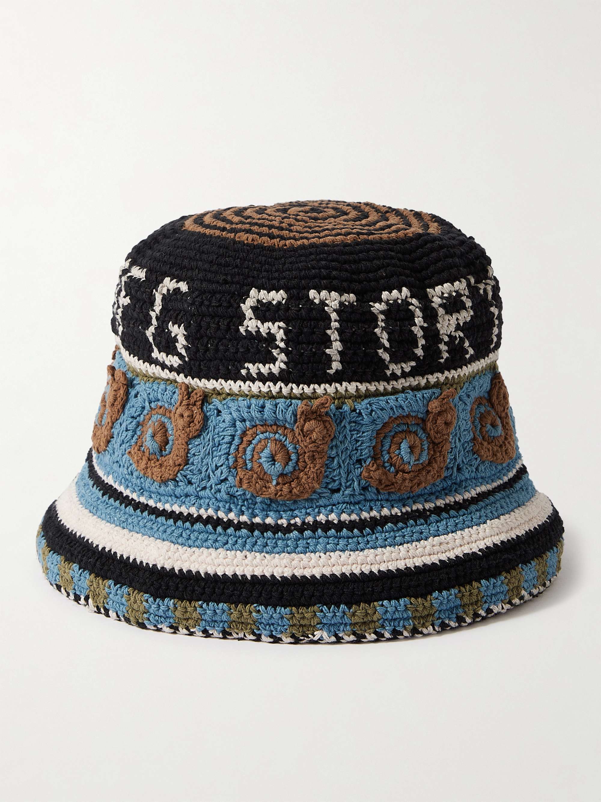 STORY MFG. Crocheted Organic Cotton Bucket Hat | MR PORTER