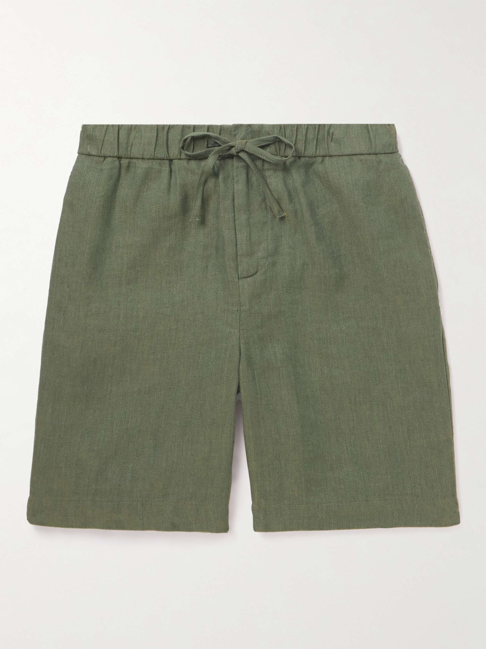 120% LINO Straight-Leg Linen Bermuda Shorts for Men | MR PORTER