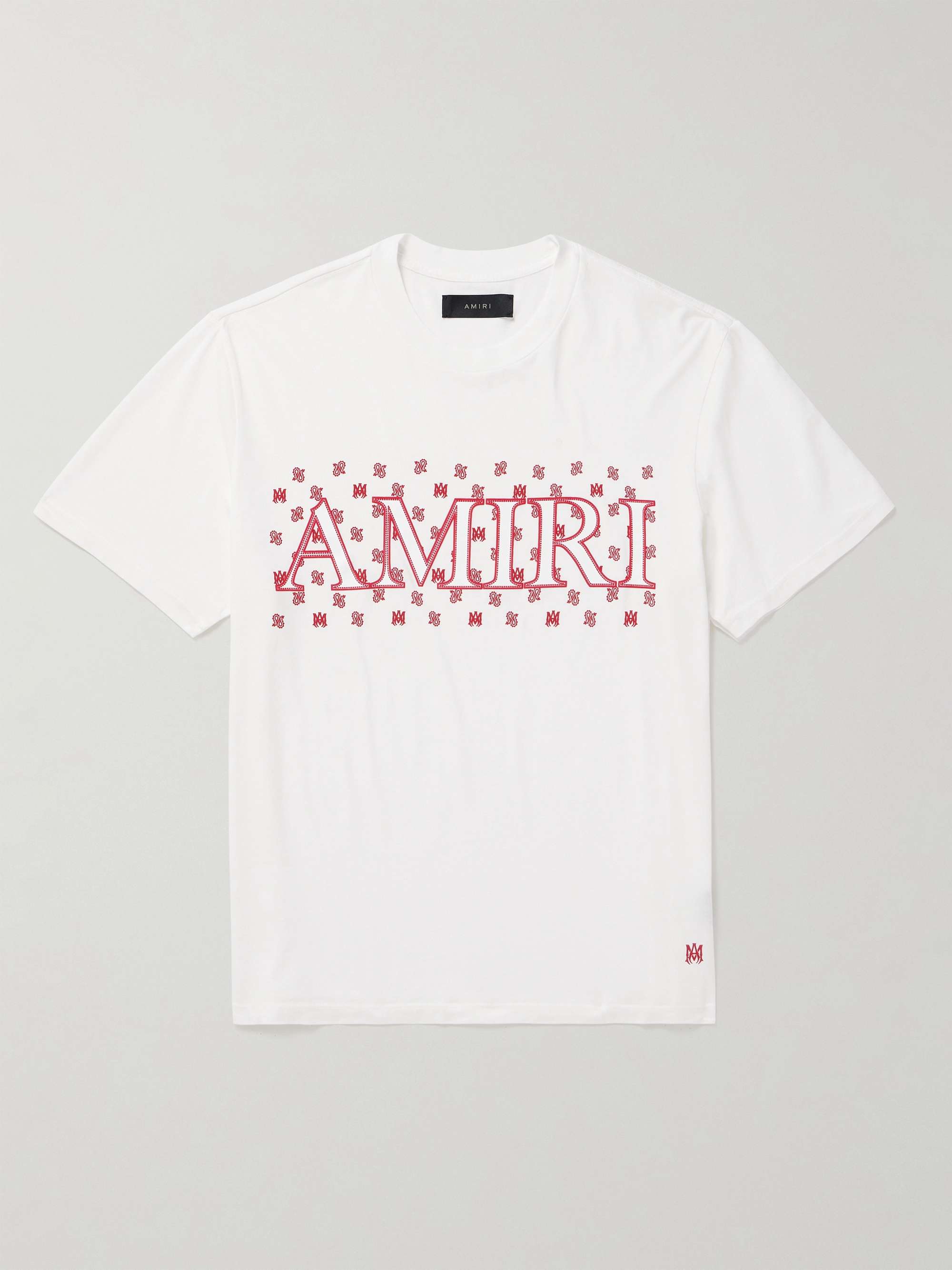 T-Shirt aus Baumwoll-Jersey mit Logoapplikation und Print | MR PORTER