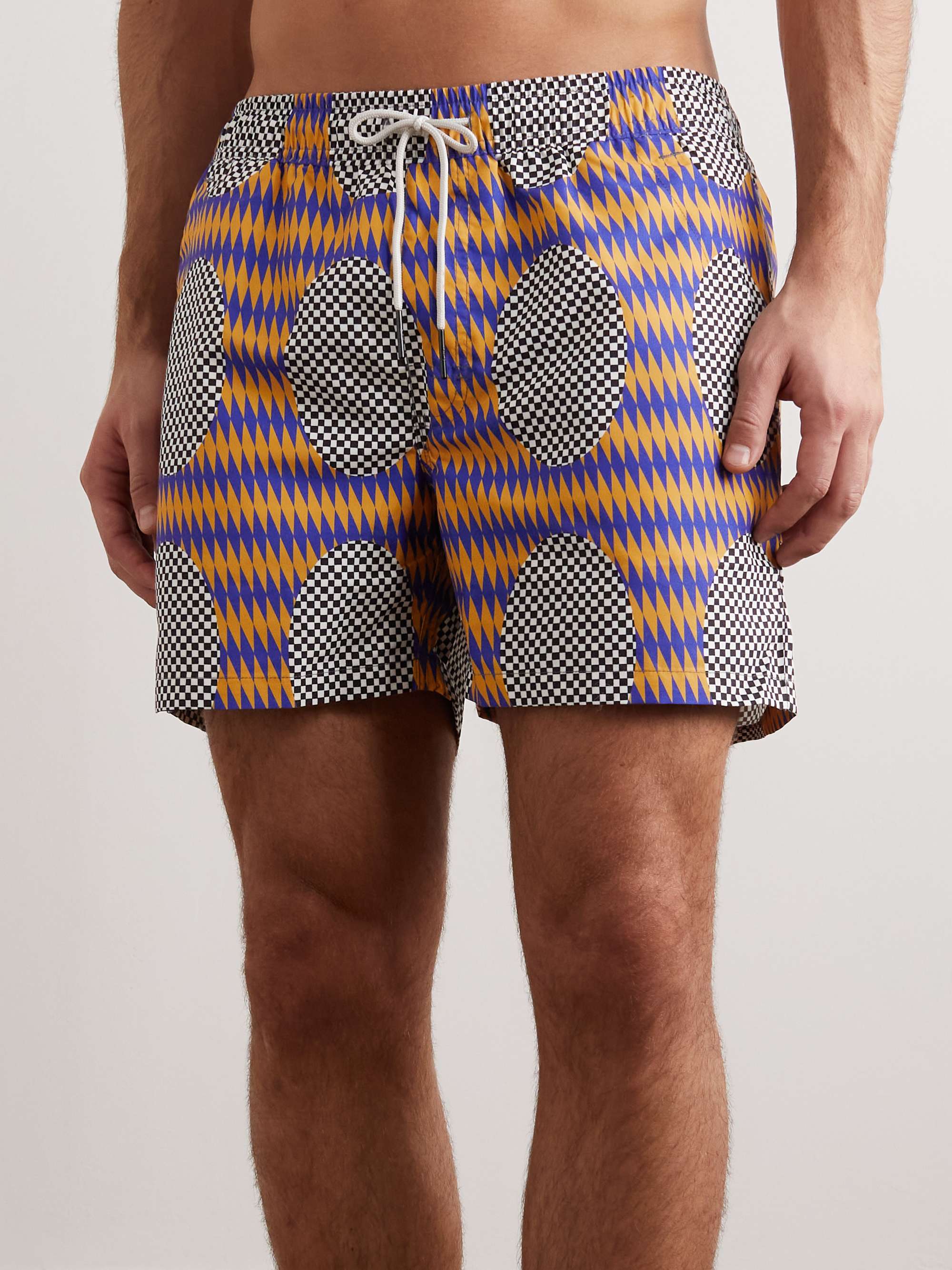 OAS Chester Finesse Straight-Leg Short-Length Printed Swim Shorts for Men |  MR PORTER