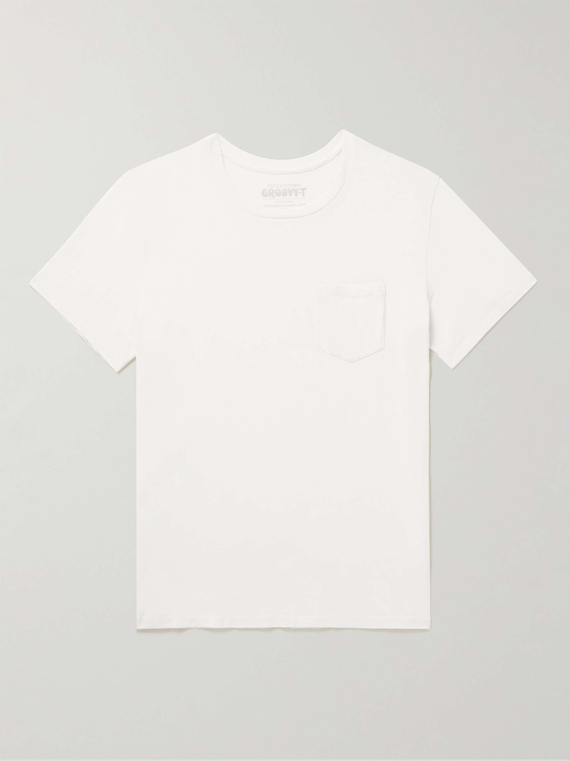 OUTERKNOWN Groovy Pocket Organic Cotton-Jersey T-Shirt for Men | MR PORTER