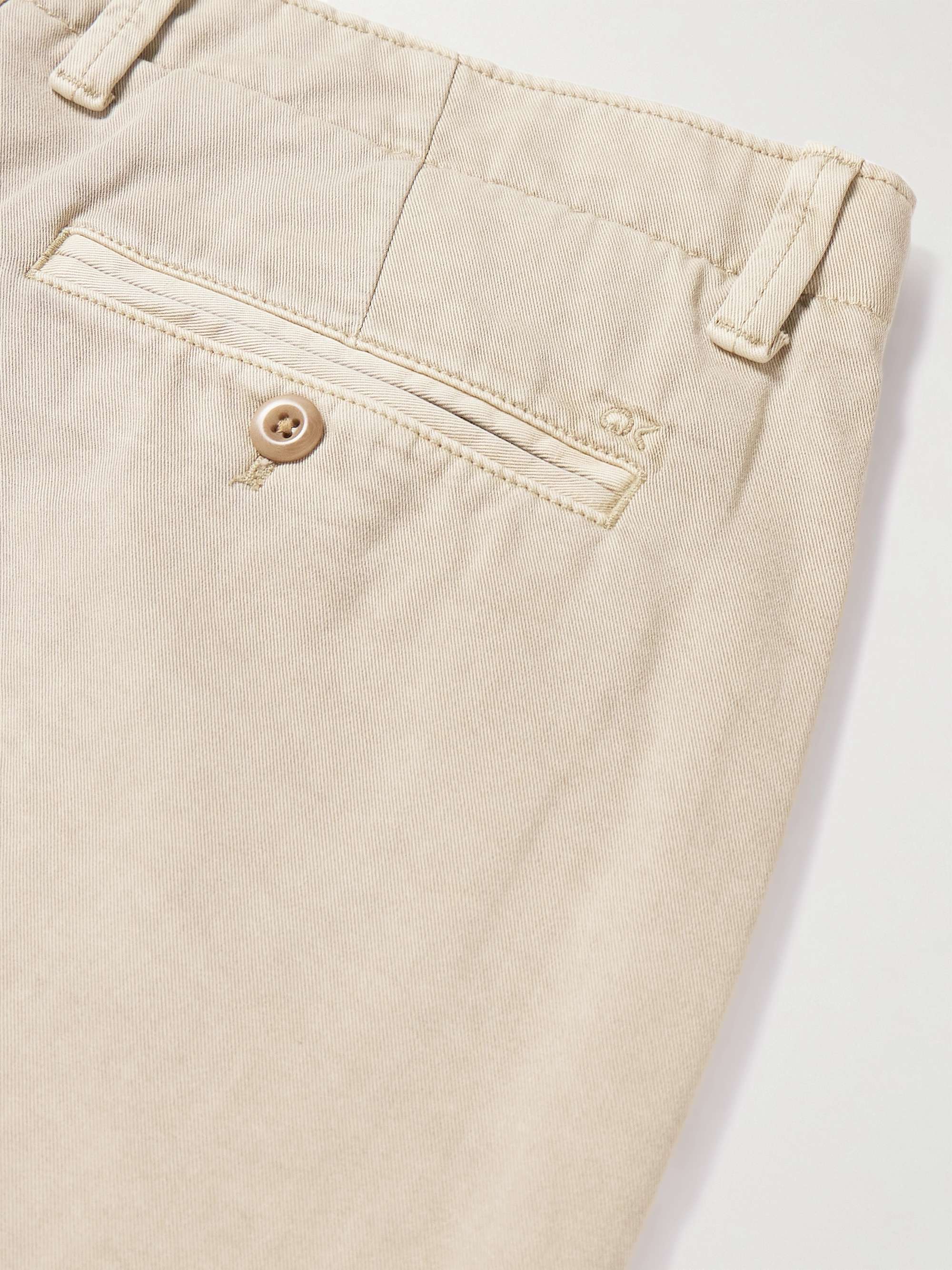 OUTERKNOWN Nomad Slim-Fit Straight-Leg Garment-Dyed Organic Cotton ...