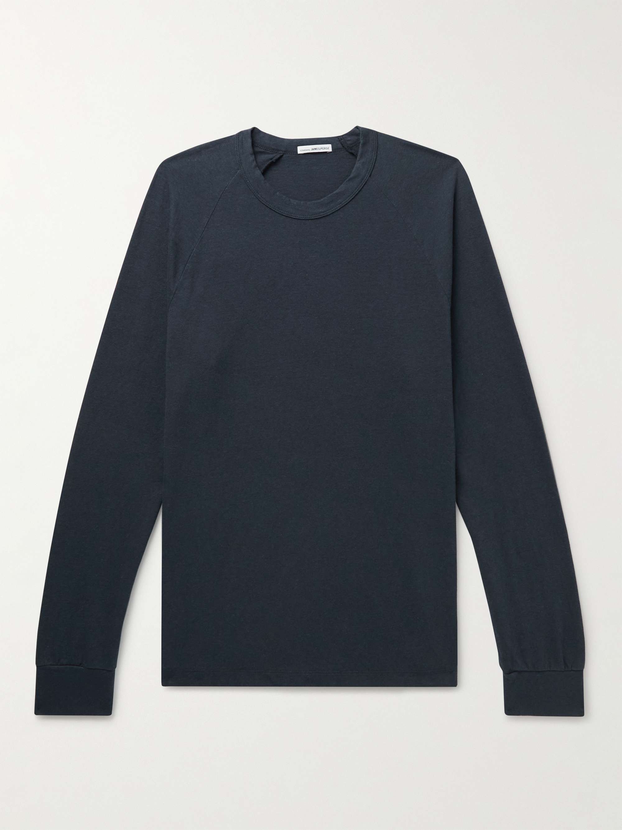 JAMES PERSE Cotton and Linen-Blend Jersey T-Shirt for Men | MR PORTER