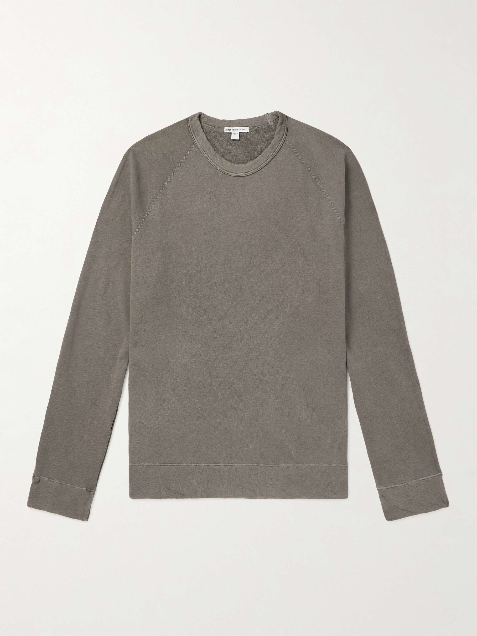 JAMES PERSE Supima Cotton-Jersey Sweatshirt for Men | MR PORTER