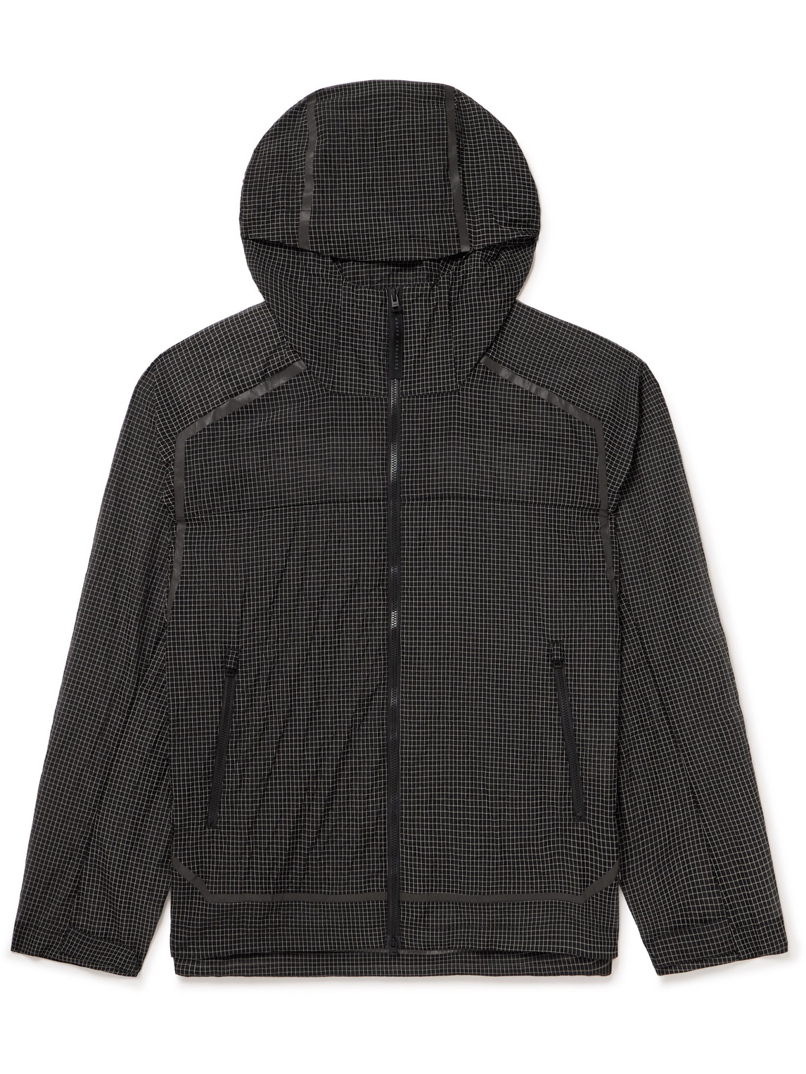NORSE PROJECTS ARKTISK CHECKED RIPSTOP HOODED JACKET