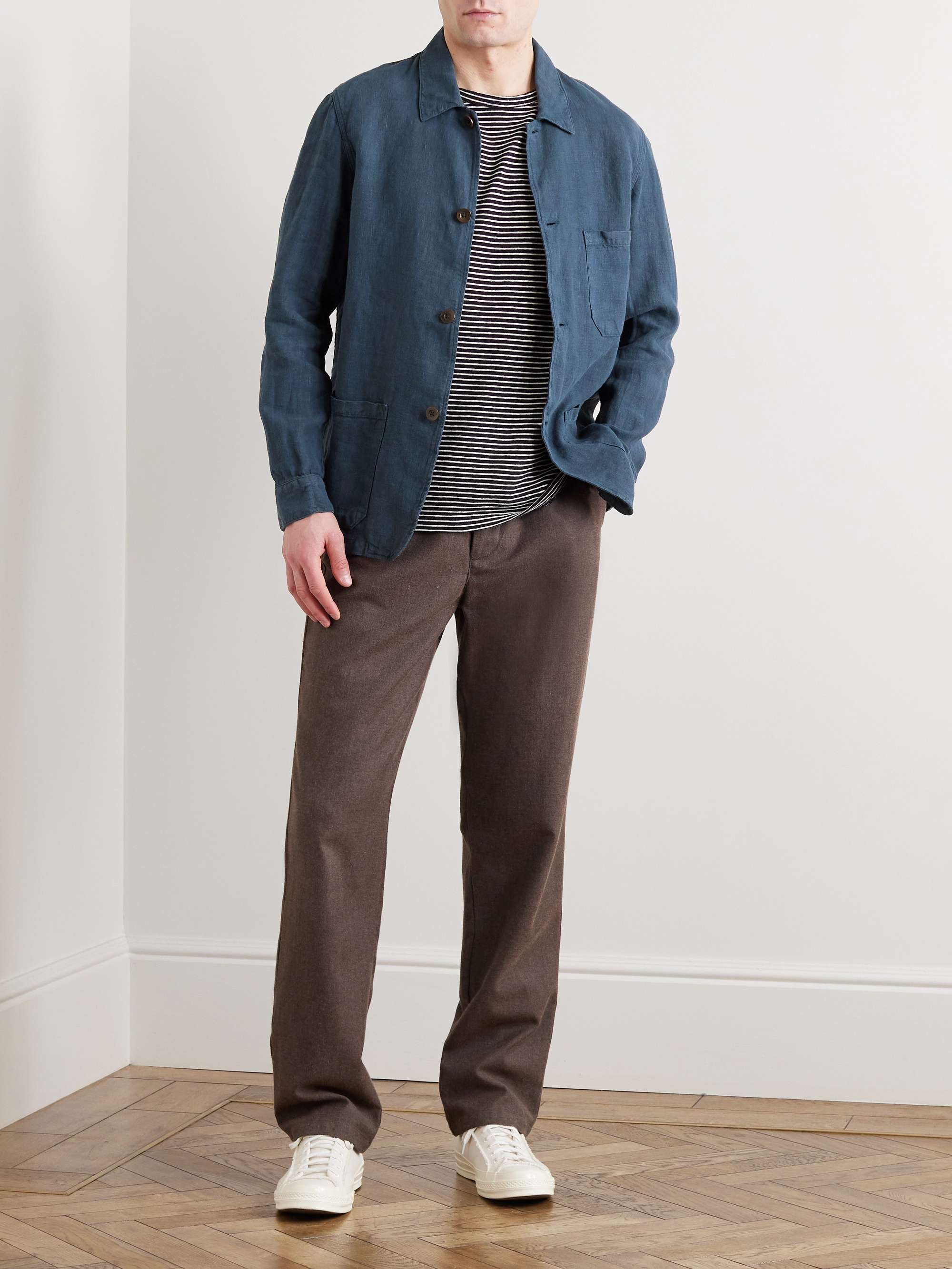 PORTUGUESE FLANNEL Labura Slim-Fit Linen Jacket for Men | MR PORTER