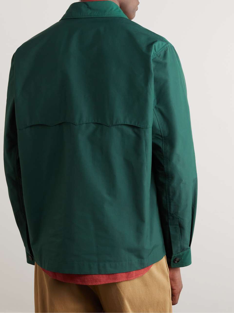 BARACUTA Poplin Overshirt for Men | MR PORTER