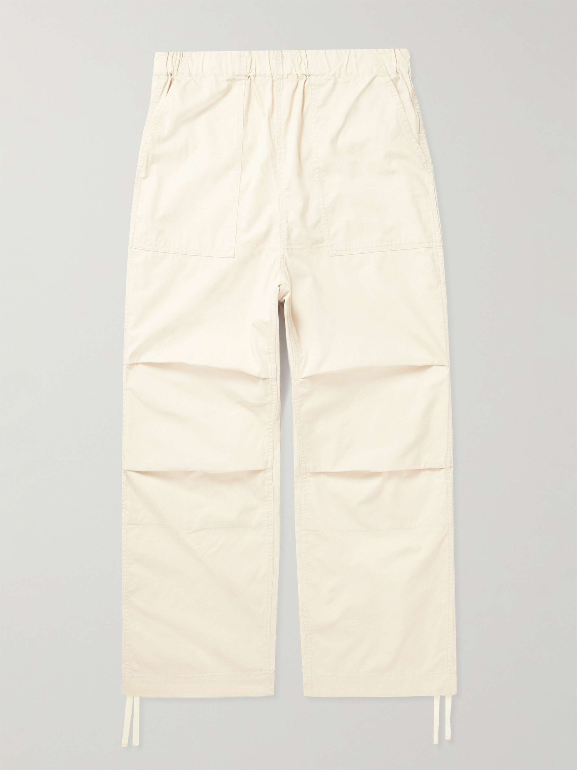 SNOW PEAK Takibi Straight-Leg Cotton-Blend Ripstop Trousers for Men ...
