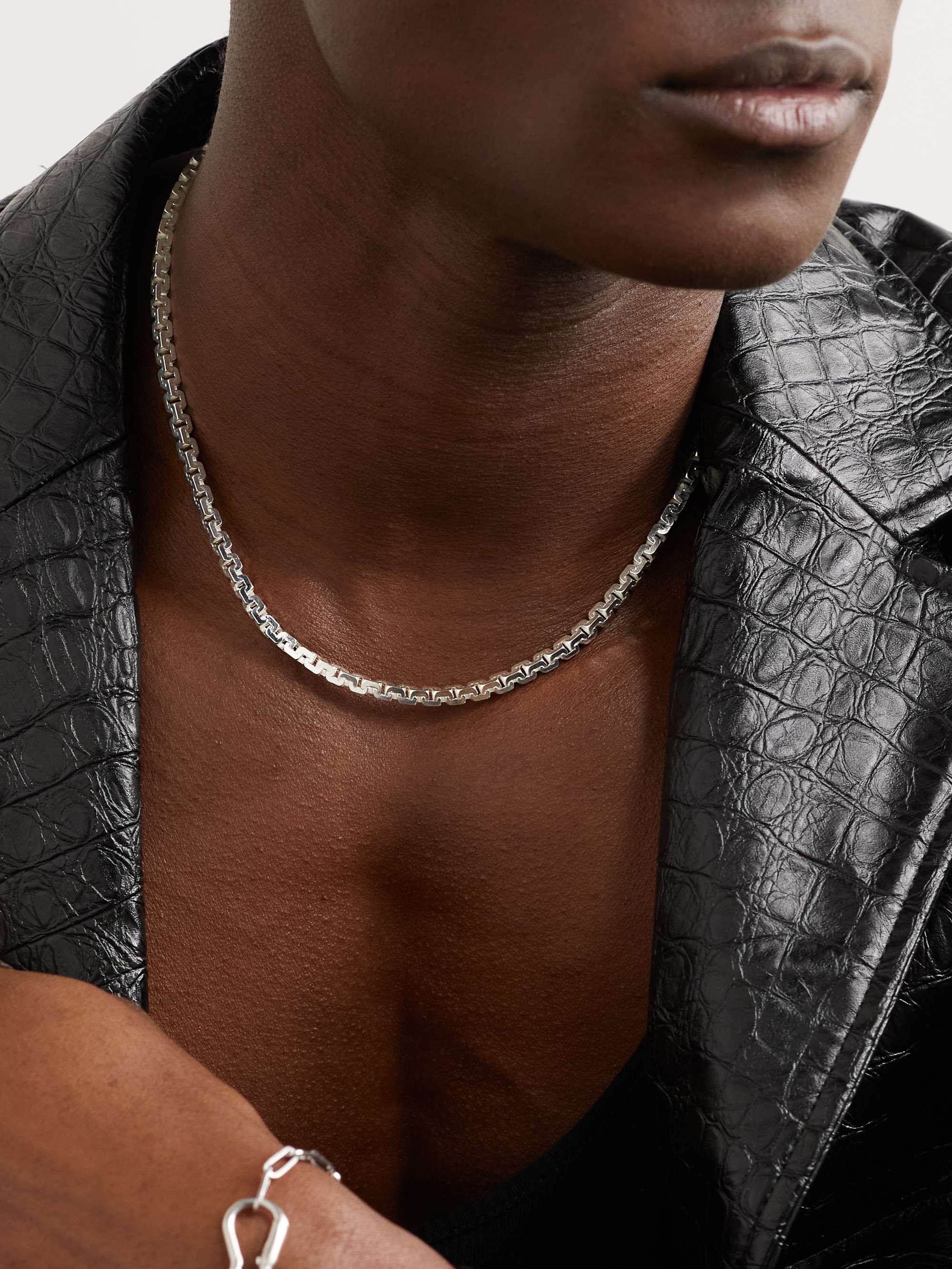 MATEO Silver Chain Necklace for Men | MR PORTER