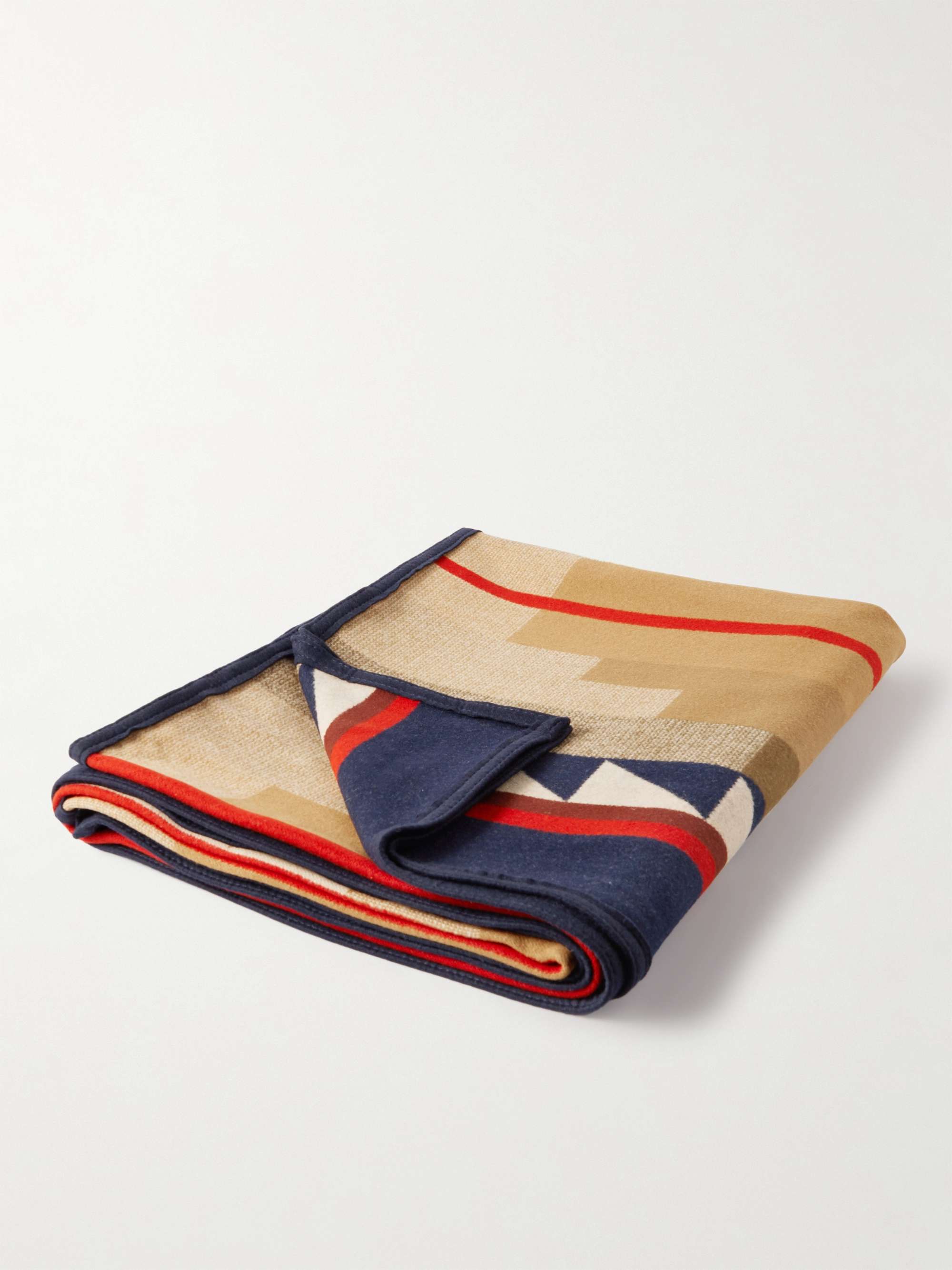 PENDLETON Medicine Bow Wool and Cotton-Blend Jacquard Blanket for Men | MR  PORTER