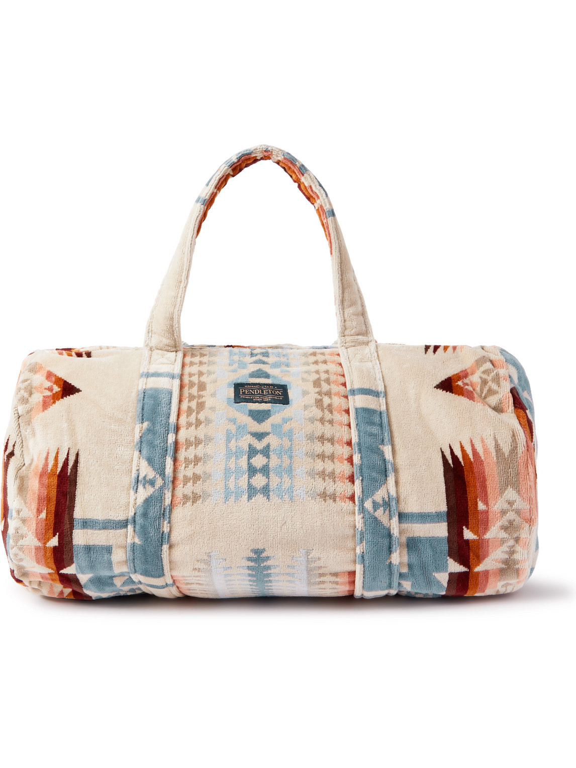 Pendleton - Cotton-Terry Jacquard Duffle Bag - Men - Neutrals | The Hoxton  Trend