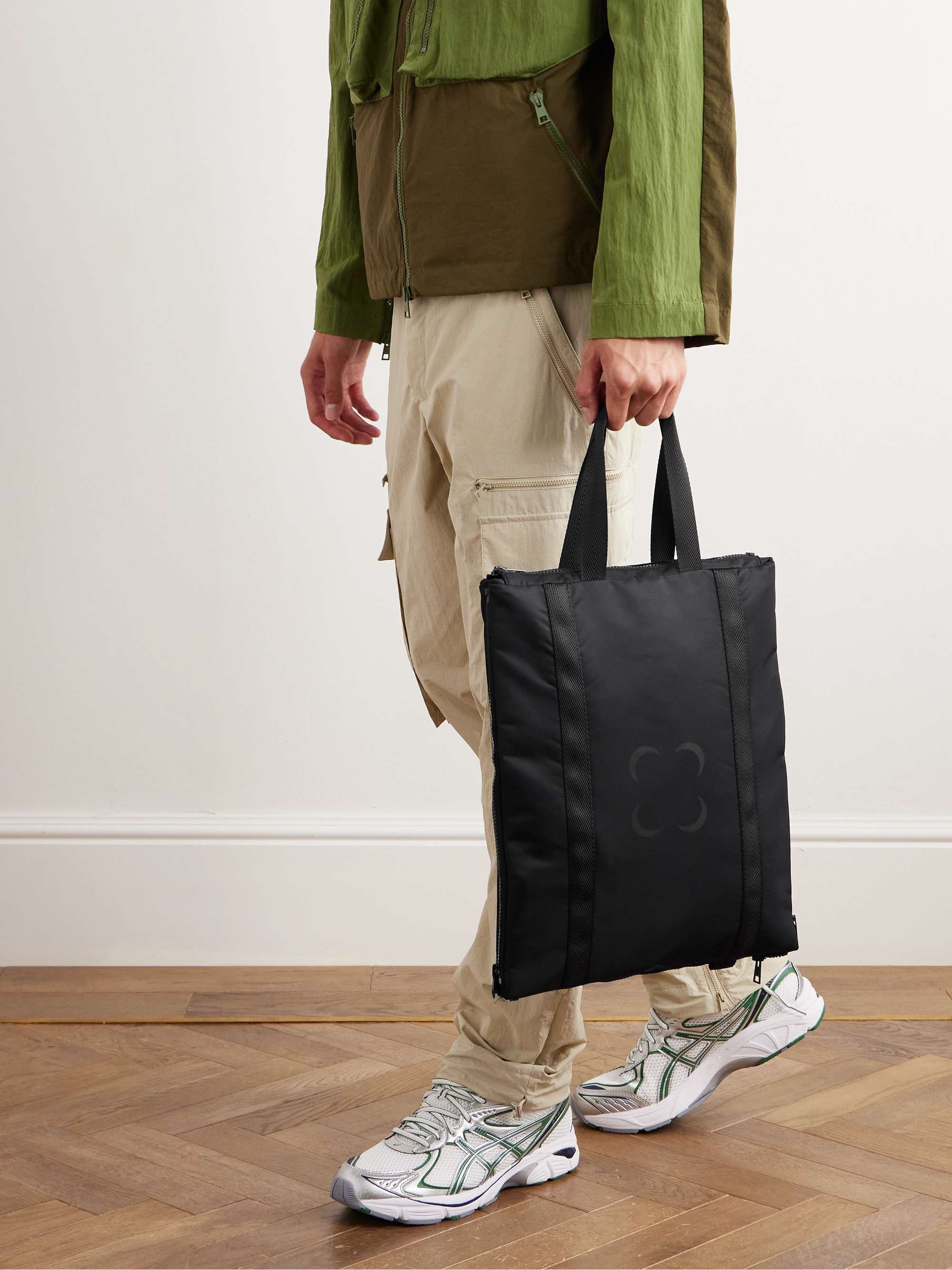 SAIF UD DEEN Convertible Webbing-Trimmed Shell Tote Bag for Men | MR PORTER
