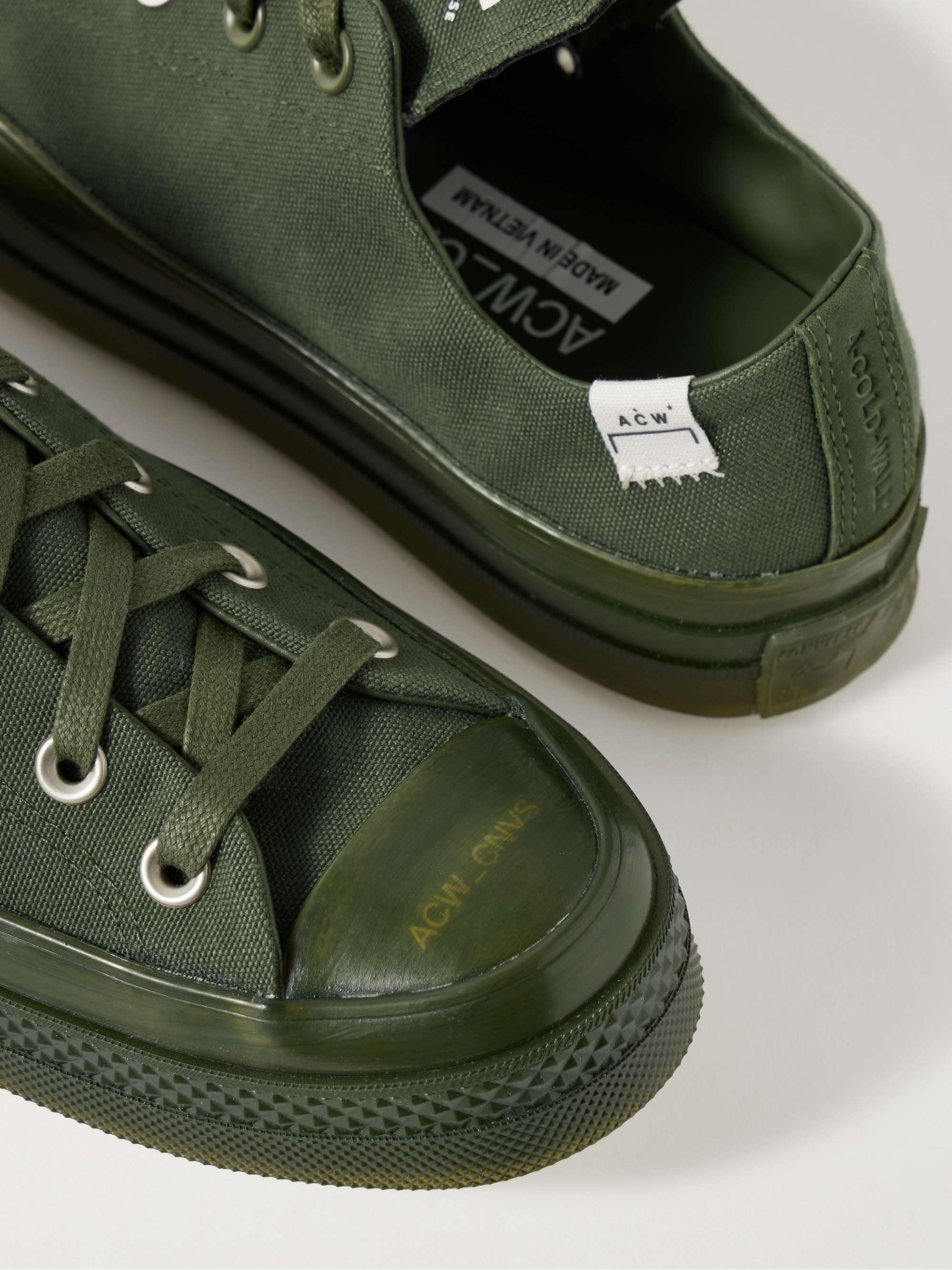 CONVERSE + A-COLD-WALL* Chuck 70 Waxed-Canvas Sneakers for Men | MR PORTER