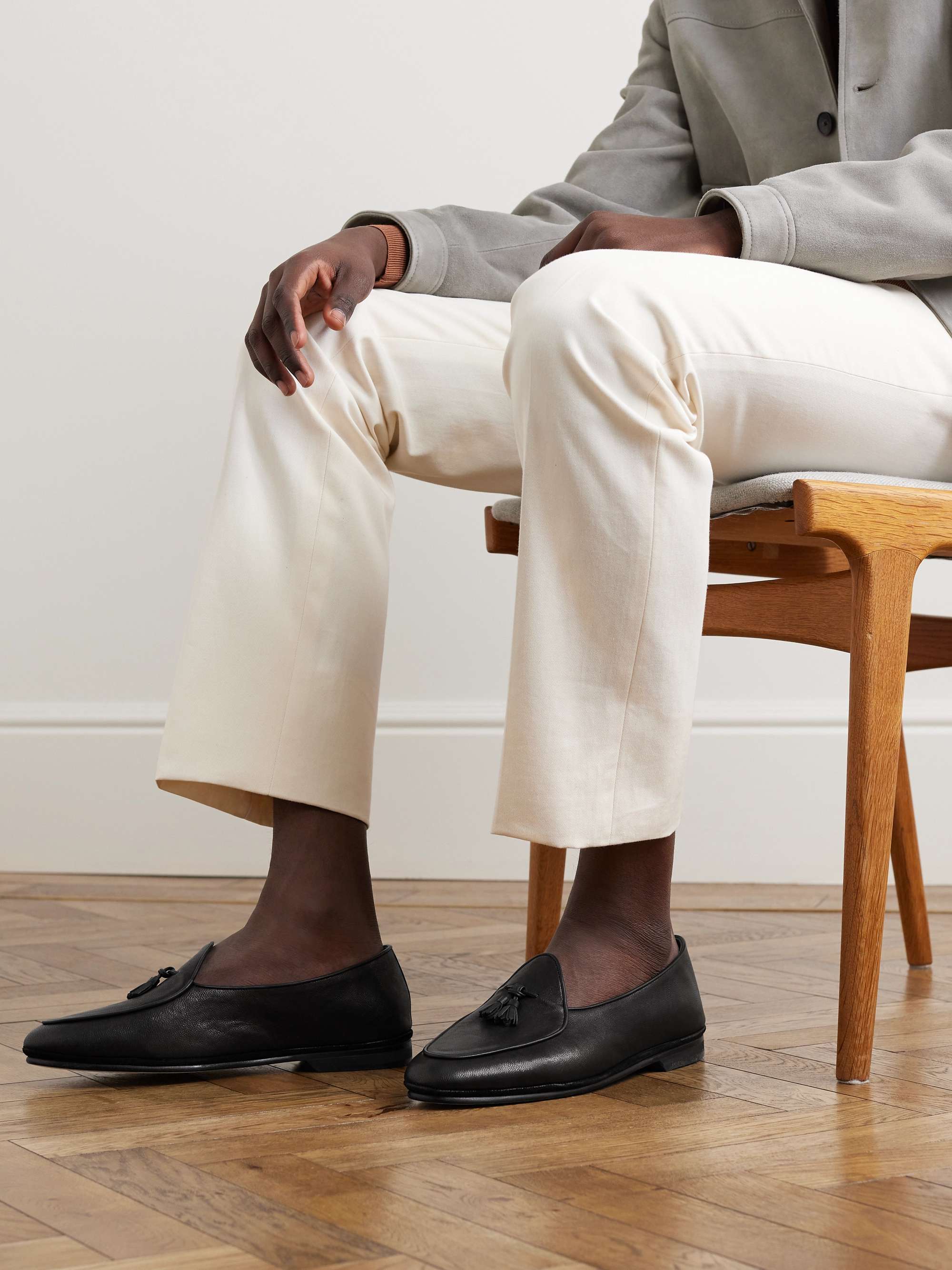 RUBINACCI Marphy Tasselled Leather Loafers for Men | MR PORTER