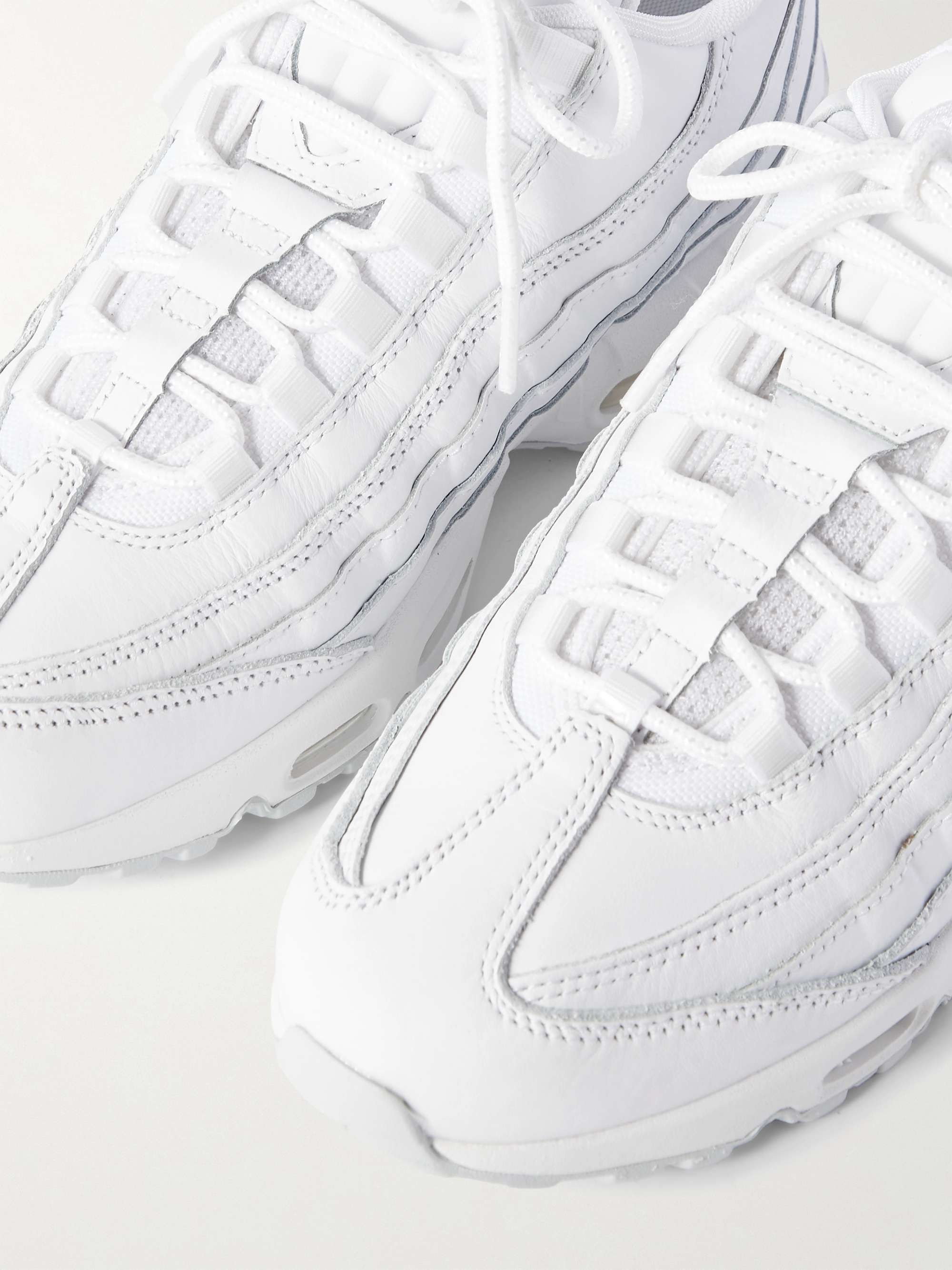 NIKE Air Max 95 Leather Sneakers | MR PORTER