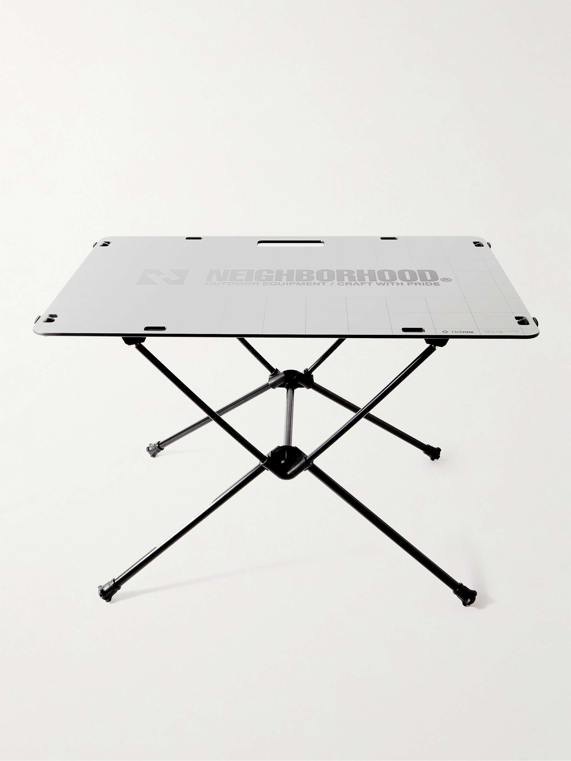 NEIGHBORHOOD + Helinox Logo-Print Wood and Metal Foldable Table for Men |  MR PORTER