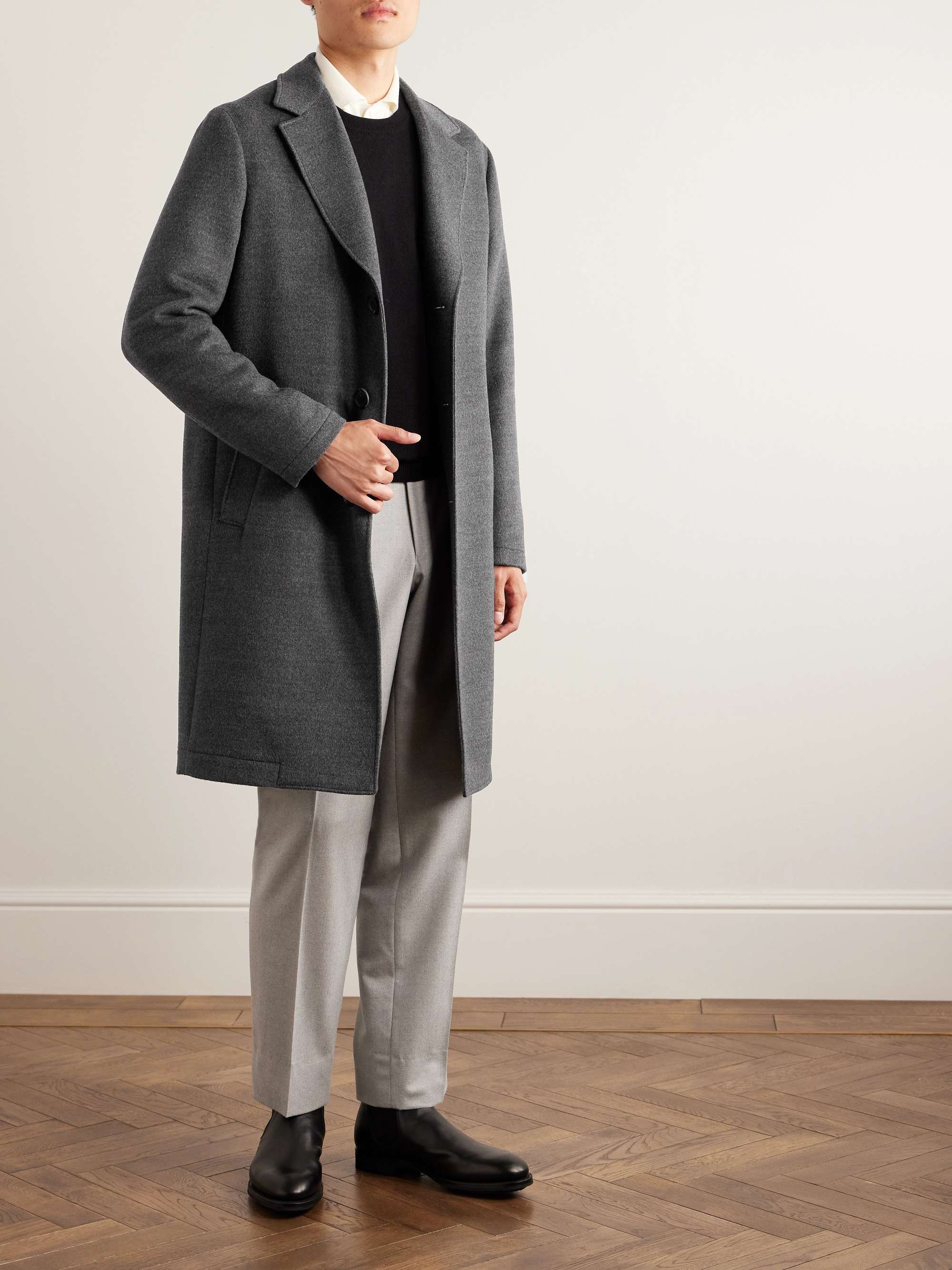CANALI Double-Faced Wool Overcoat for Men | MR PORTER