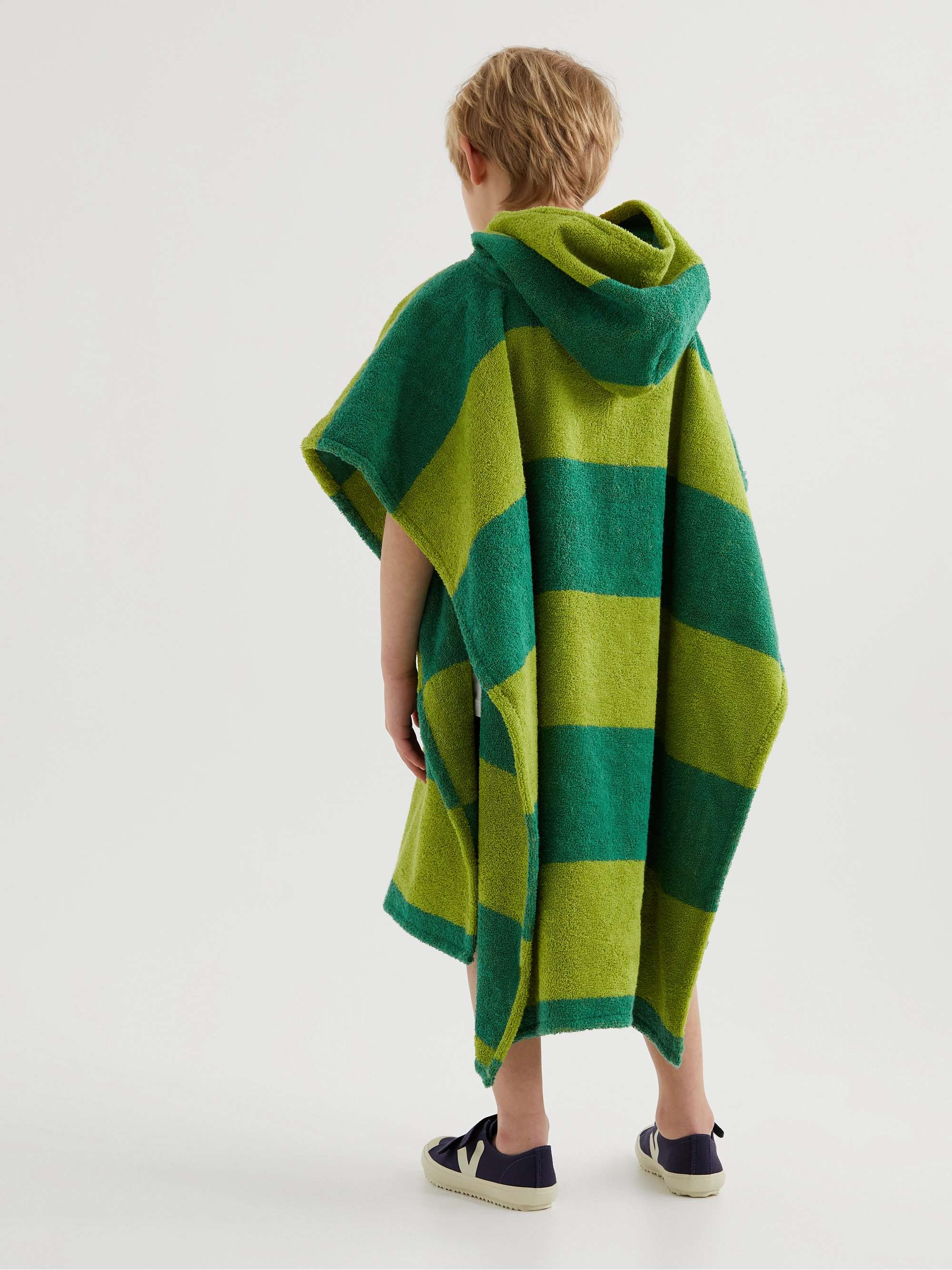ARKET KIDS Jemima Striped Cotton-Terry Hooded Robe | MR PORTER