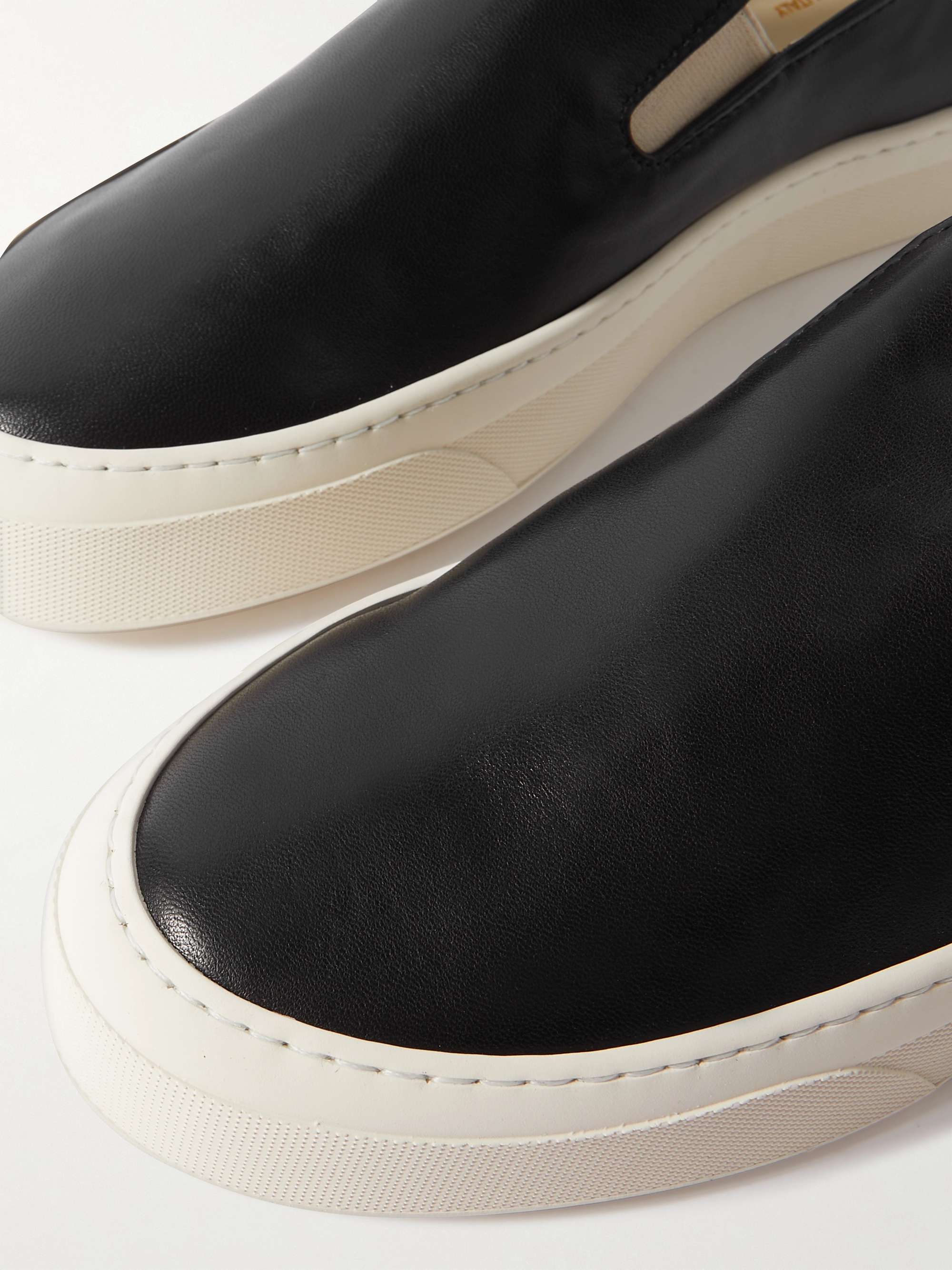 COMMON PROJECTS Leather Slip-On Sneakers for Men | MR PORTER